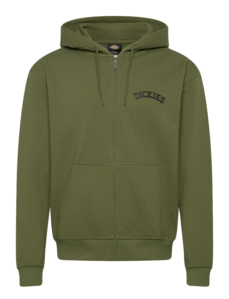 Dickies - BETTSVILLE FZ HOODIE - hættetrøjer - cypress - 1