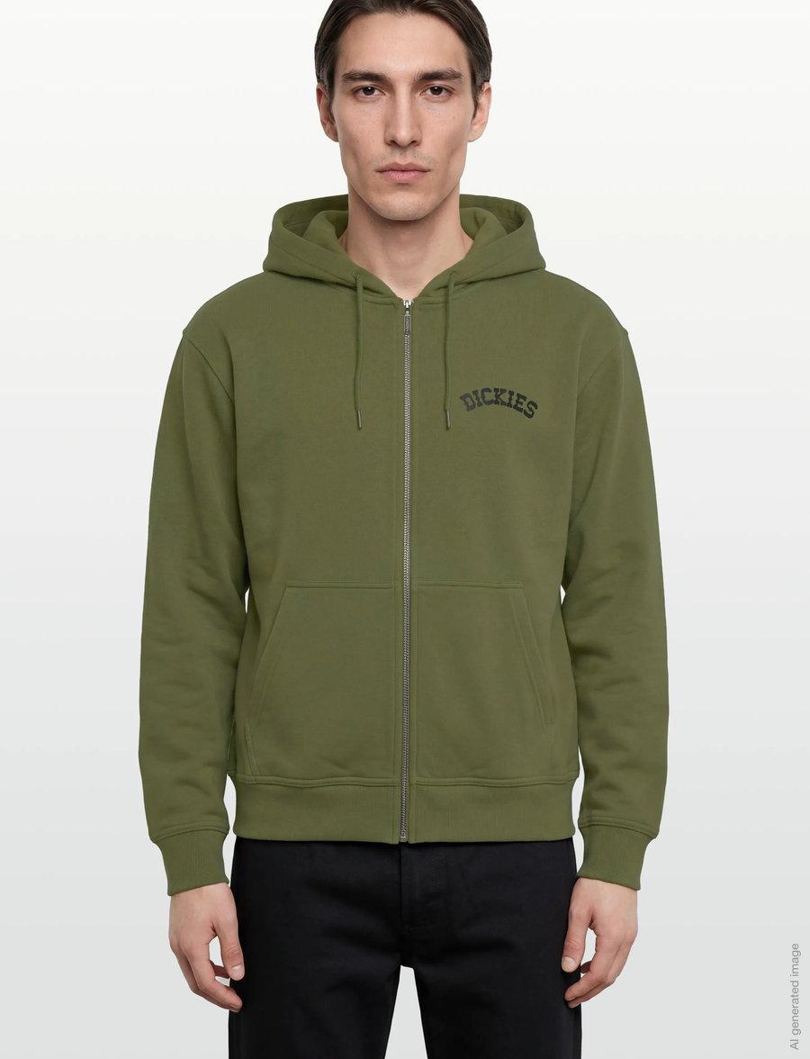 Dickies - BETTSVILLE FZ HOODIE - hættetrøjer - cypress - 3