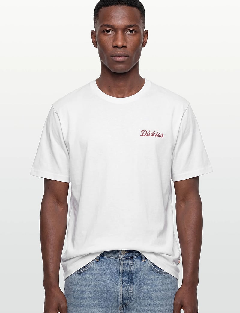 Dickies - WELLSVILLE SS TEE - kortærmede t-shirts - white - 3