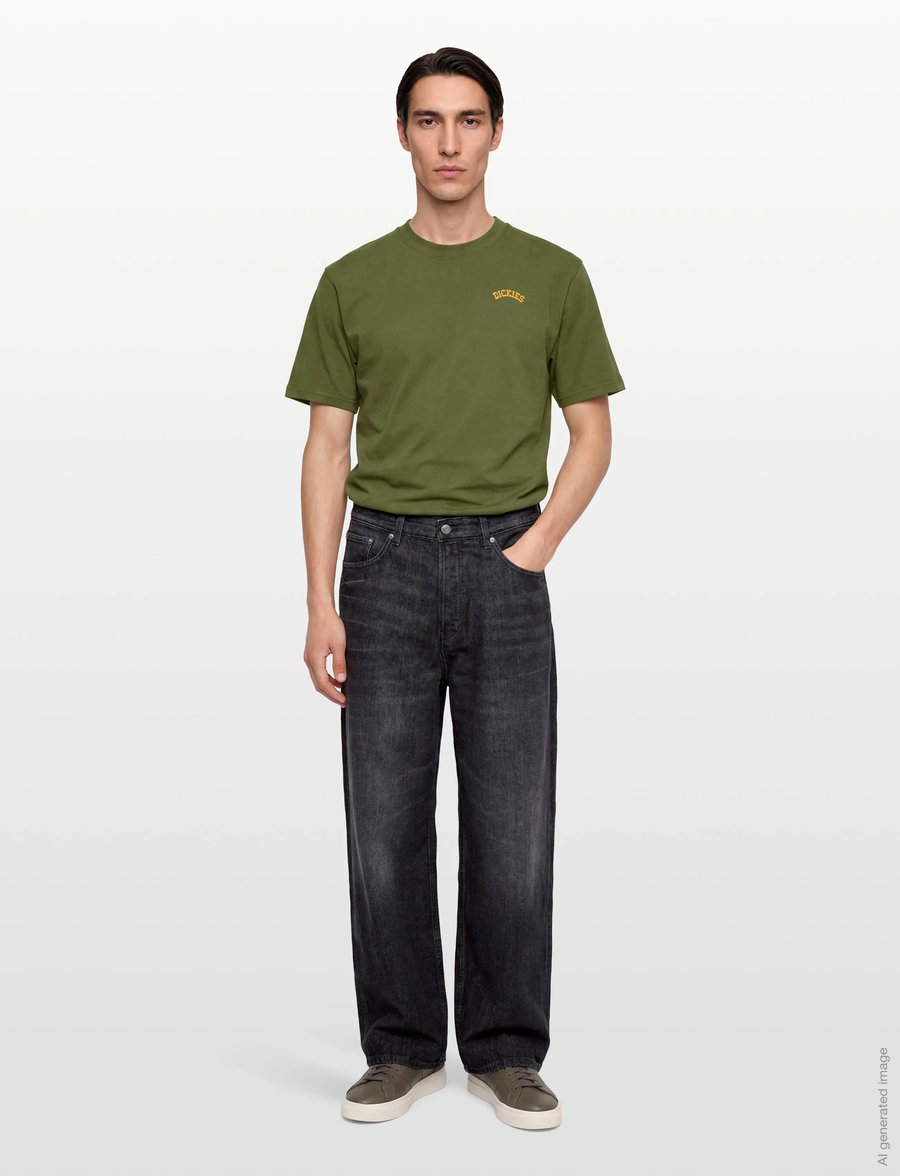 Dickies - BETTSVILLE SS TEE - kortærmede t-shirts - cypress - 0