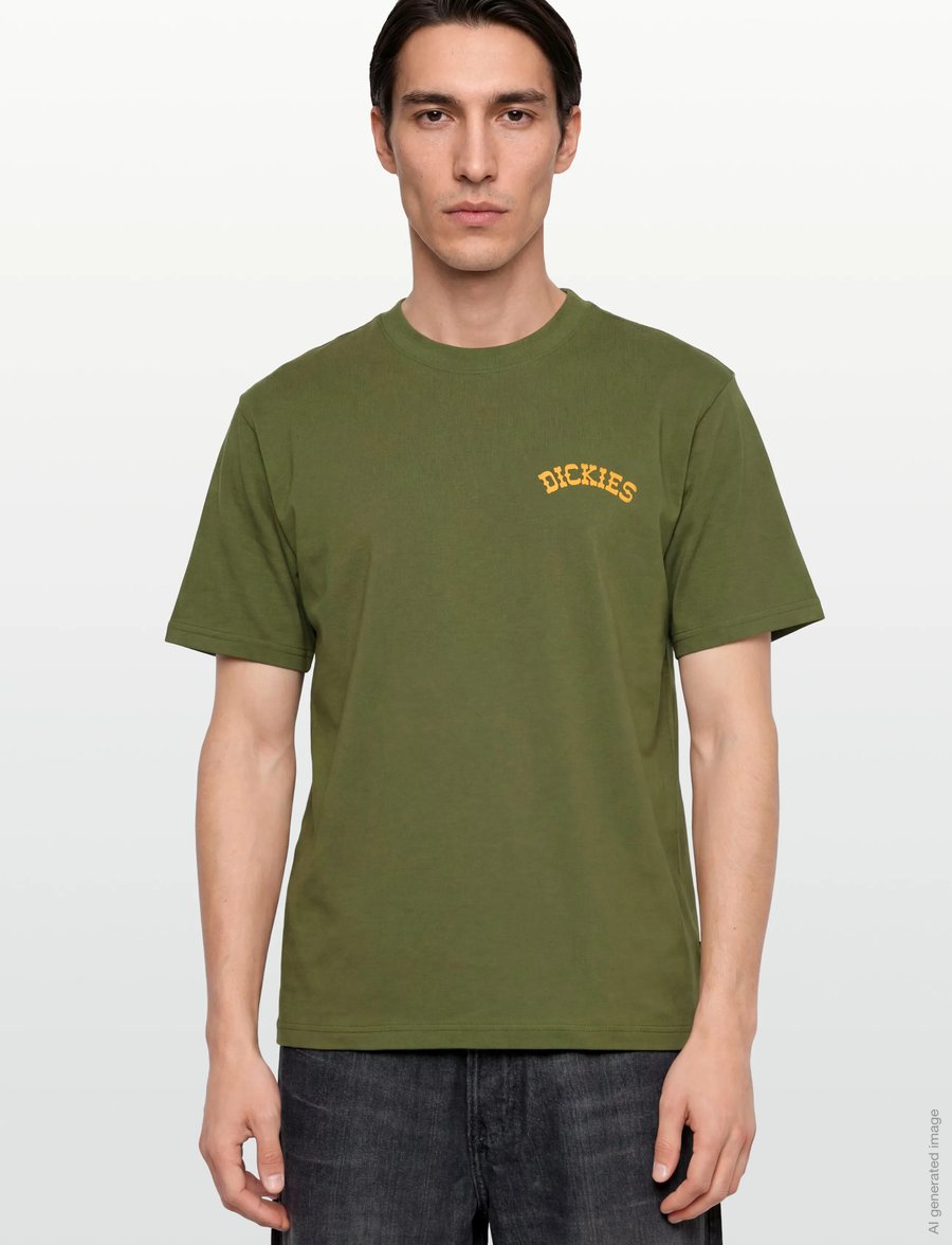 Dickies - BETTSVILLE SS TEE - kortærmede t-shirts - cypress - 3