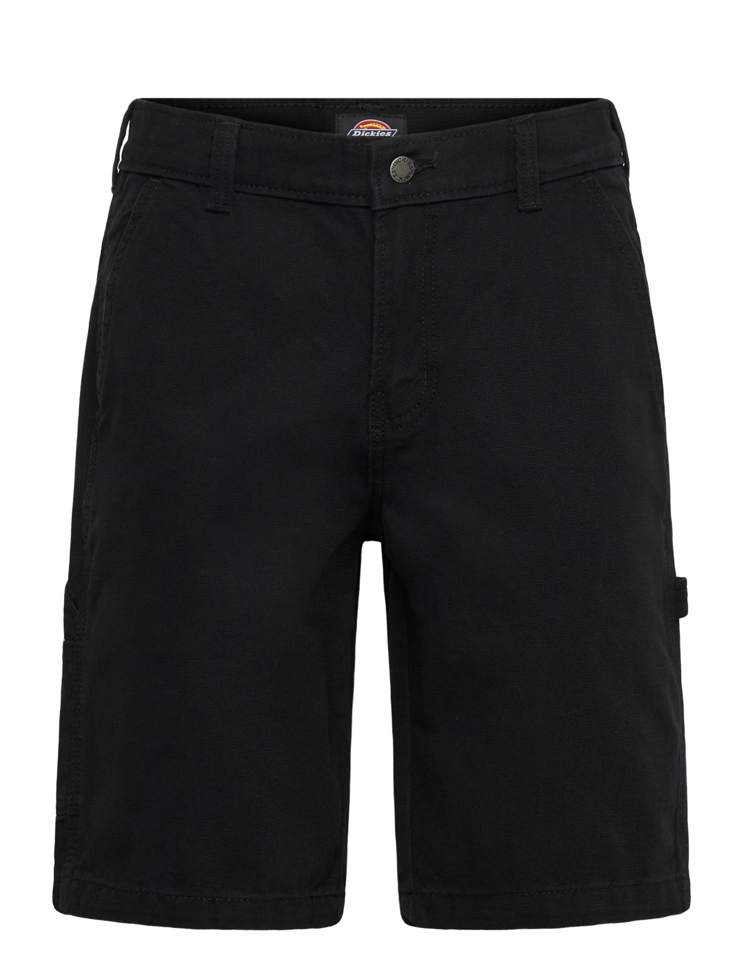 Dickies CANVAS CARPENTER SHORT - Kampana - BLACK / black