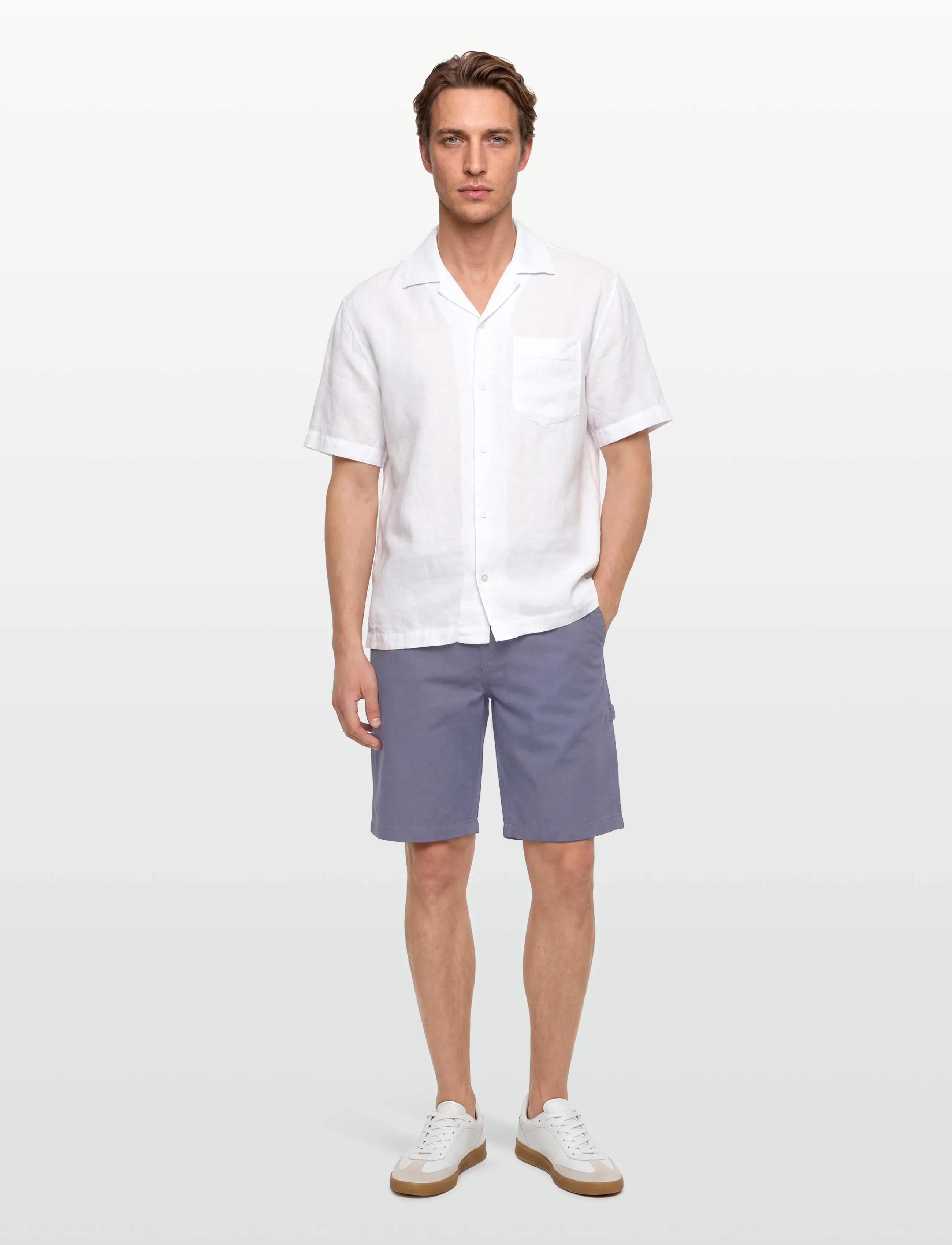 Dickies Canvas Carpenter Short, 38, Shorts, Blau - Cargo Männerswear