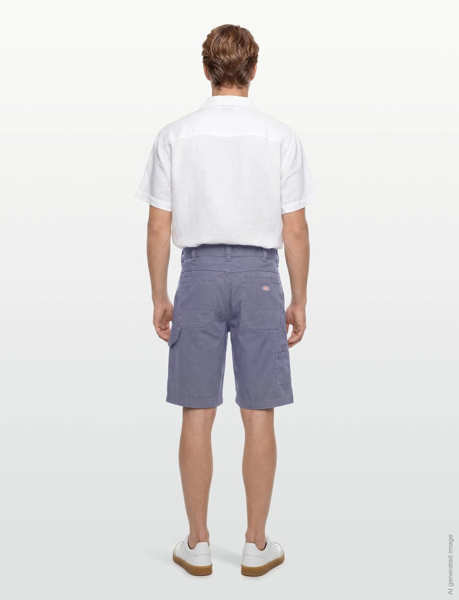 Dickies - CANVAS CARPENTER SHORT - cargoshorts - retro indigo - 4