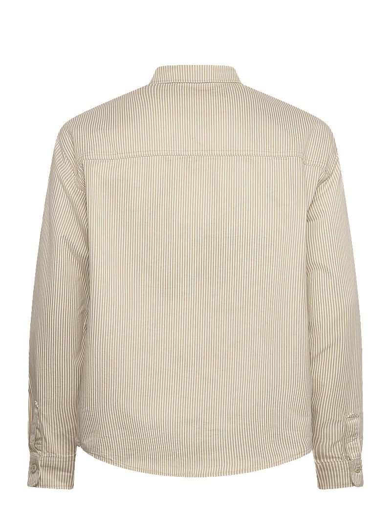 Dickies - HICKORY WORK SHIRT LS - stribede skjorter - eucalyptus - 1