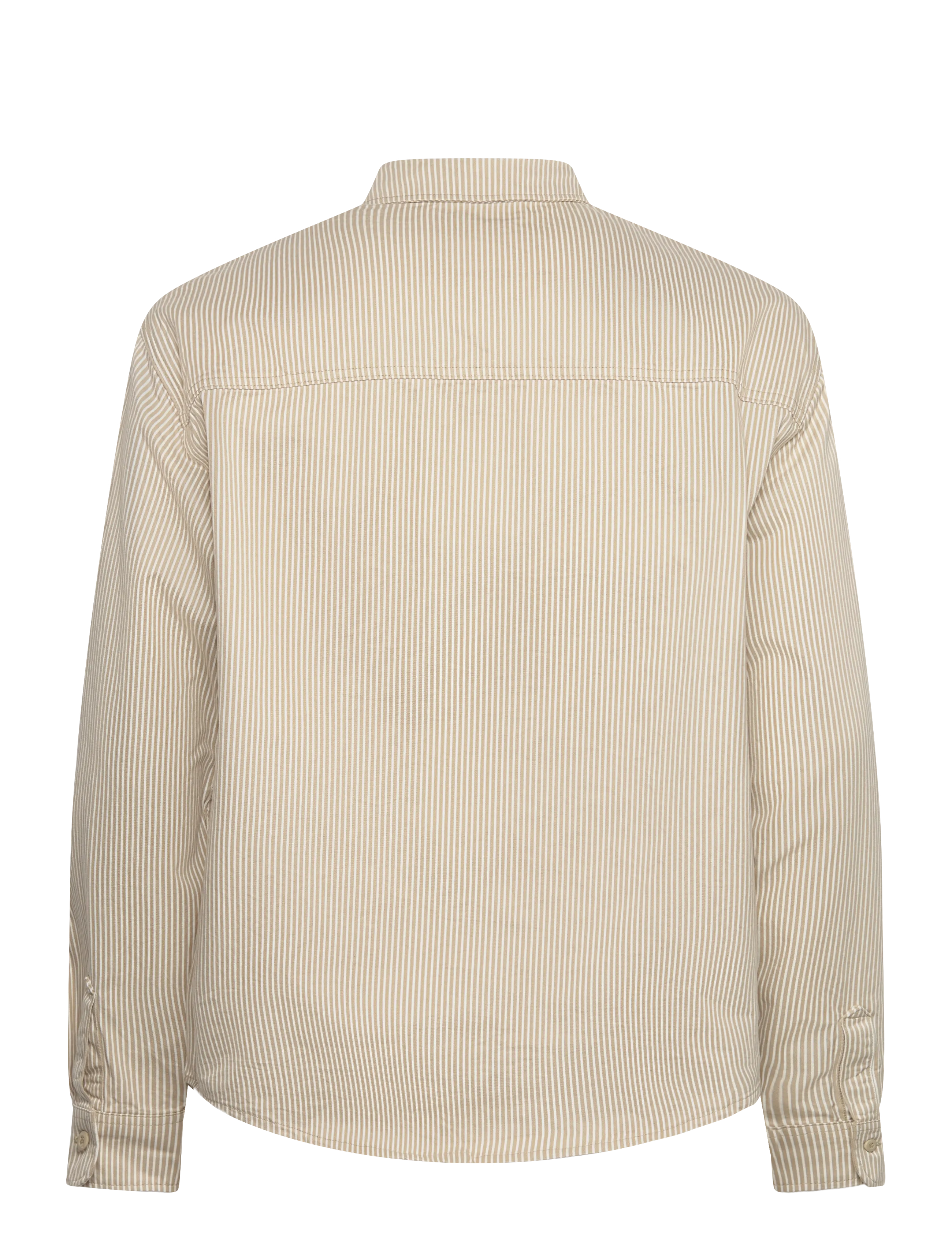 Dickies - HICKORY WORK SHIRT LS - strīpaini krekli - eucalyptus - 1