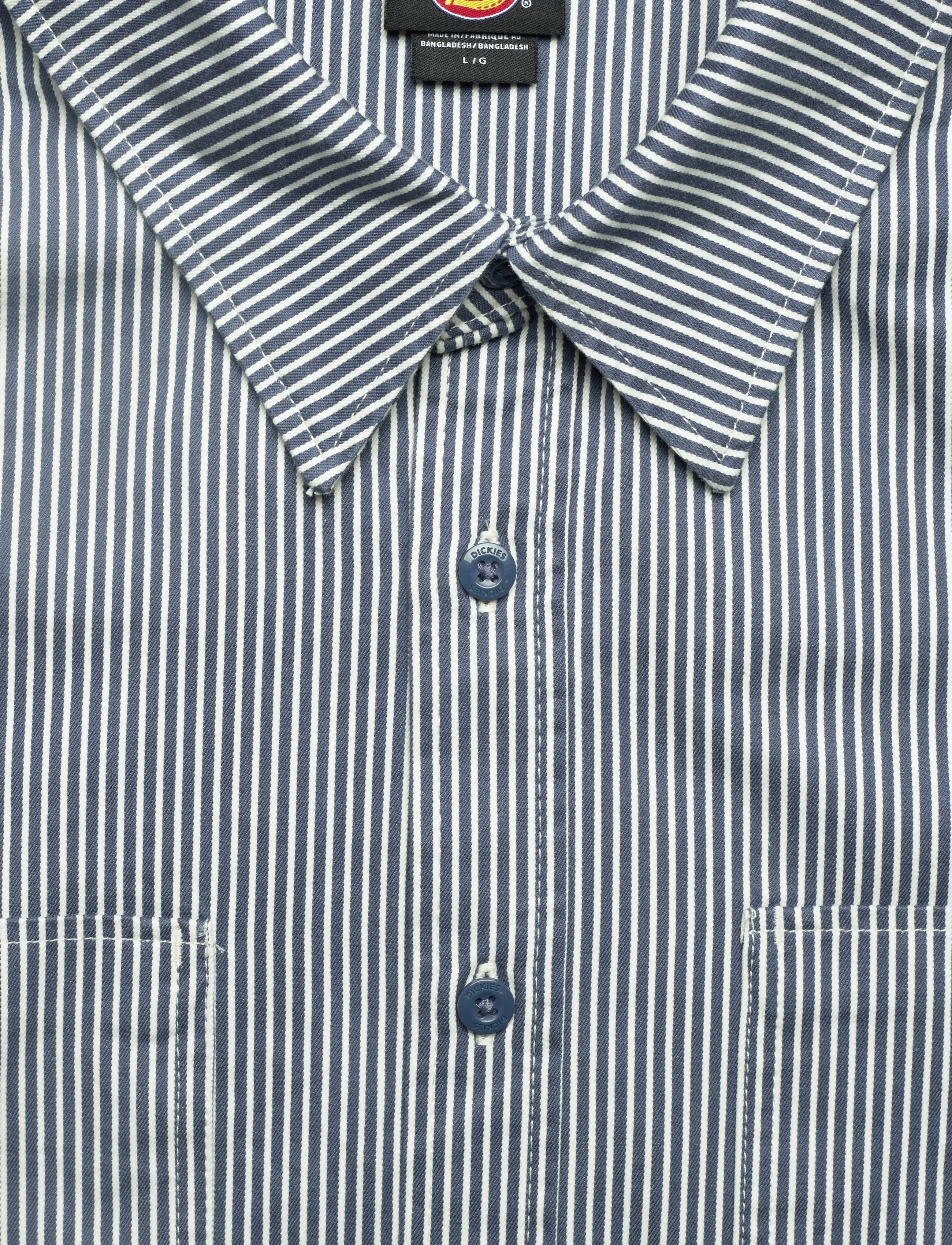 Dickies - HICKORY WORK SHIRT LS - syntymäpäivälahjat - retro indigo - 2