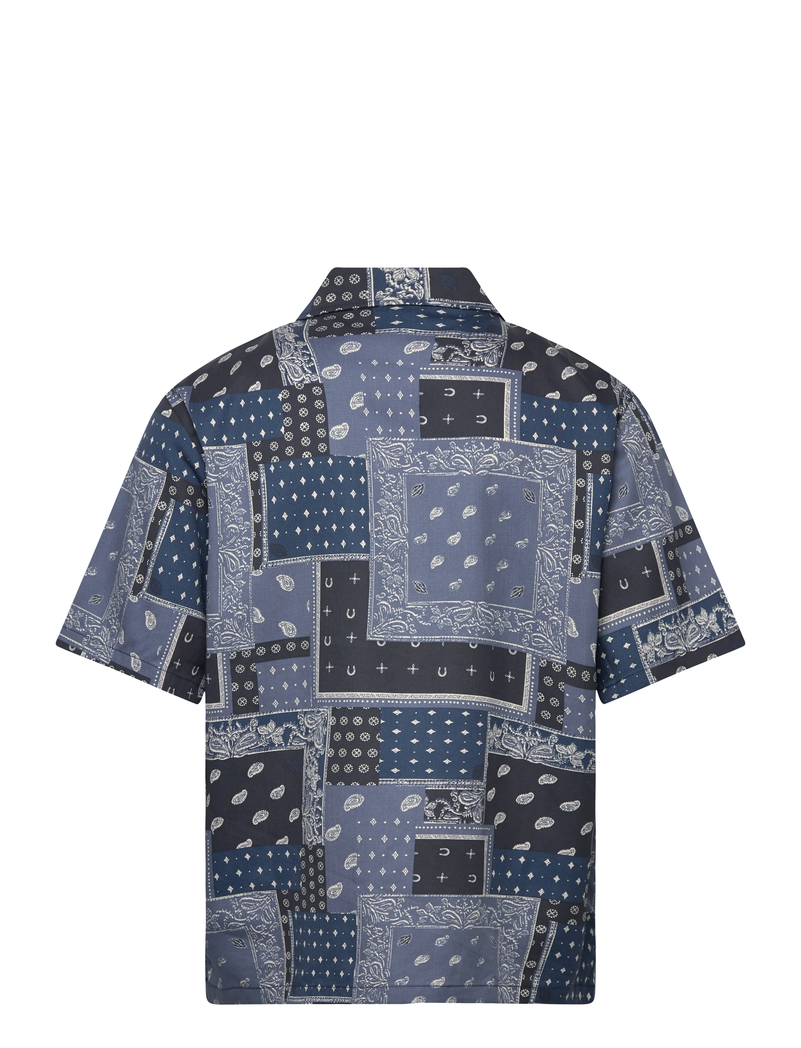 Dickies - GLANDORF SHIRT SS - hemden mit muster - dark navy - 2