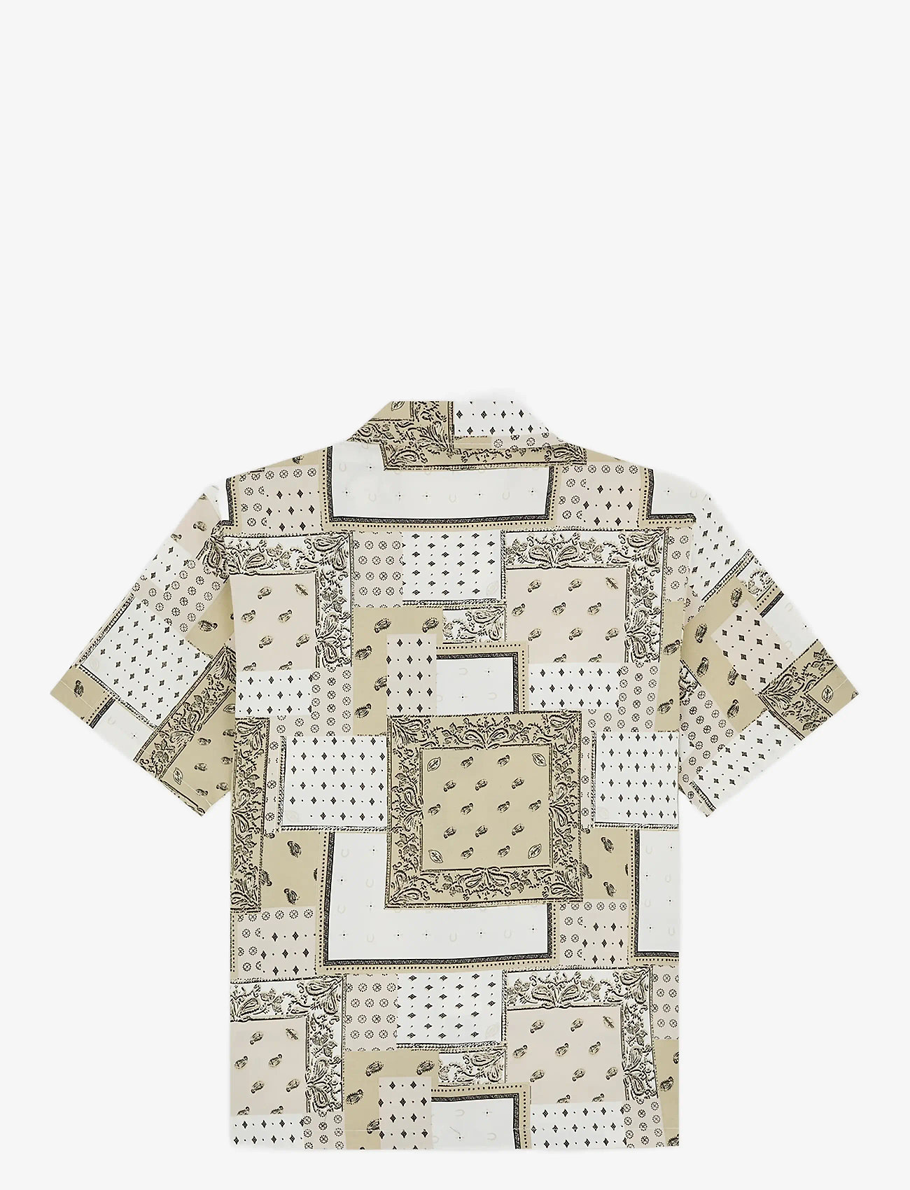 Dickies - GLANDORF SHIRT SS - mønstrede skjorter - egret - 2