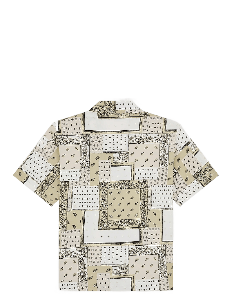 Dickies - GLANDORF SHIRT SS - mønstrede skjorter - egret - 2