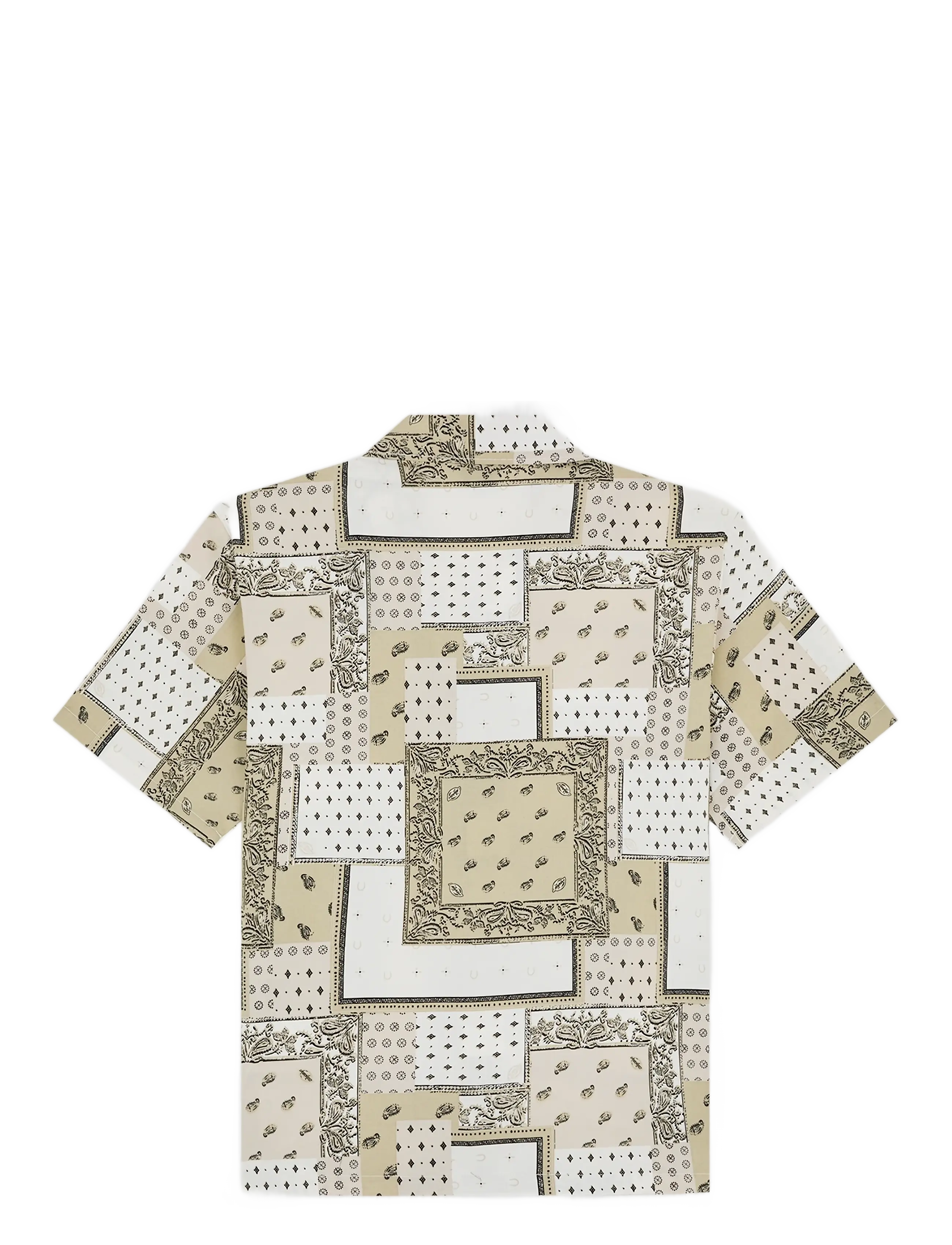 Dickies - GLANDORF SHIRT SS - mustriga särgid - egret - 2