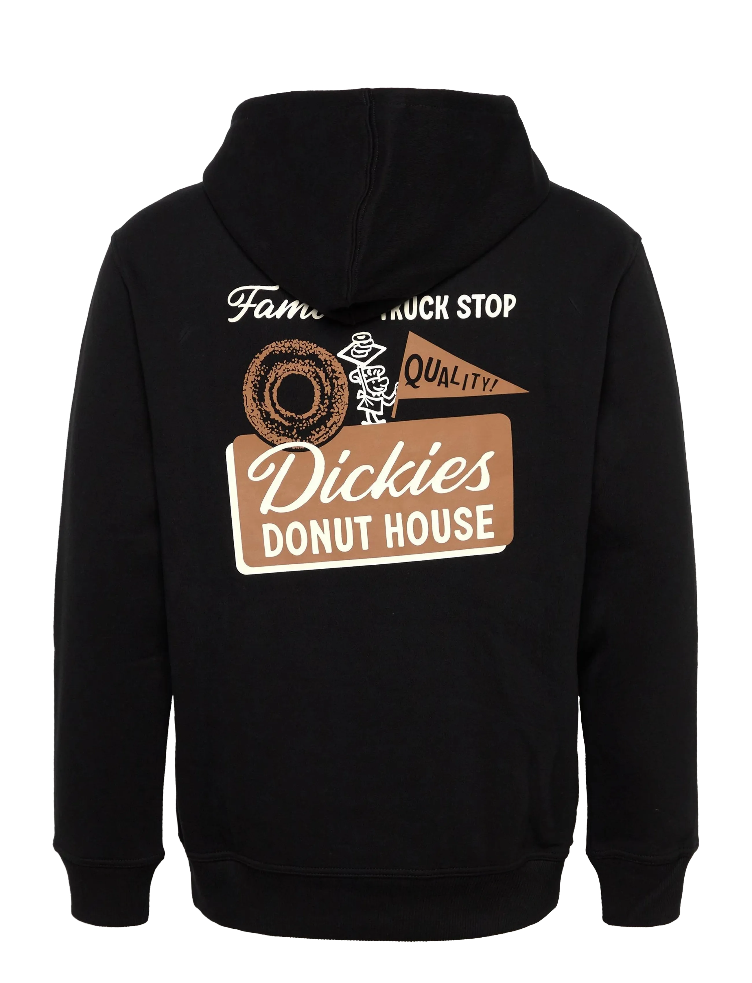 Dickies - M DONUT HOUSE HOODIE - hættetrøjer - black - 1