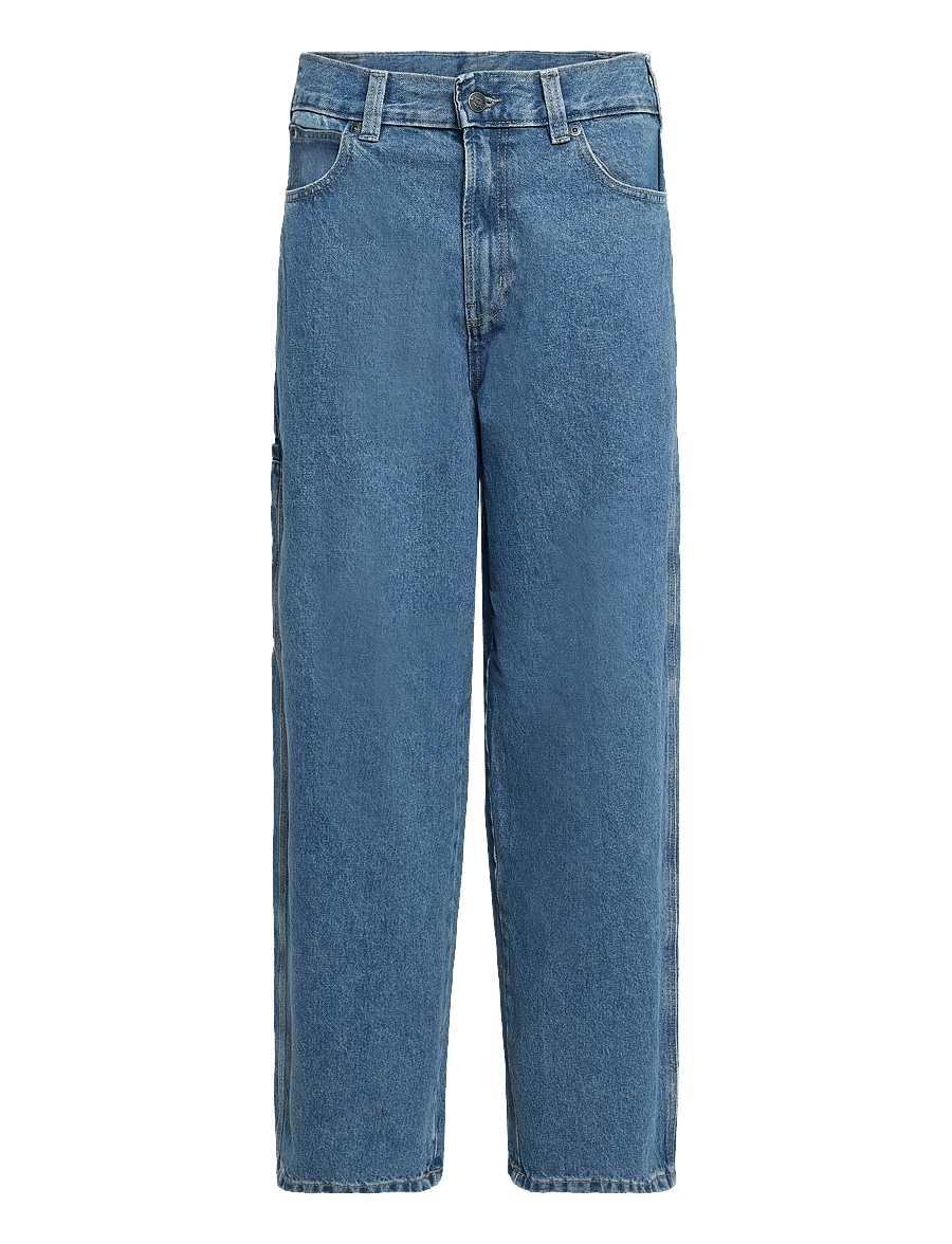 Dickies - 958 BAGGY TAPERED WORK JEANS - tapered jeans - classic blue - 0