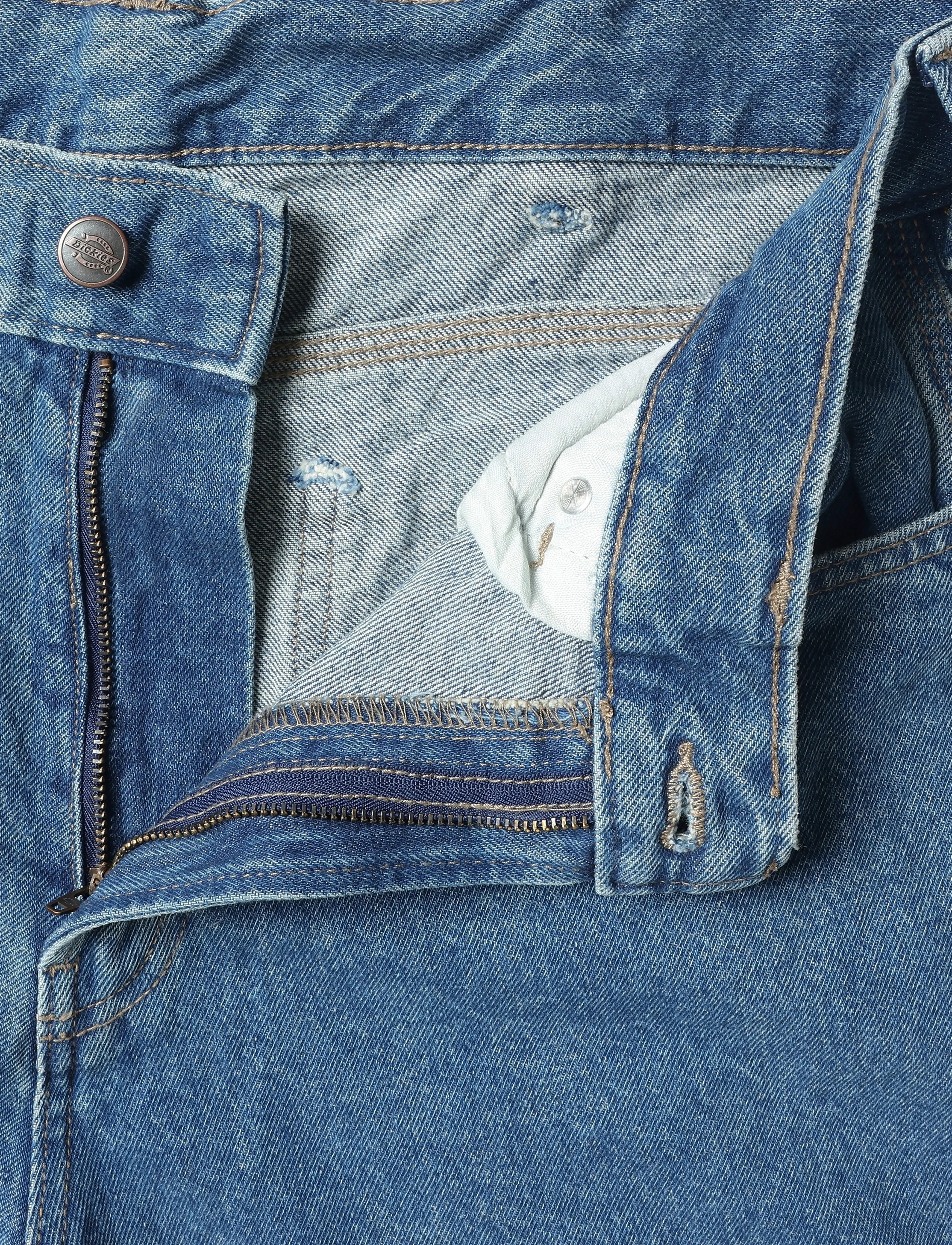Dickies - 958 BAGGY TAPERED WORK JEANS - tapered jeans - classic blue - 3