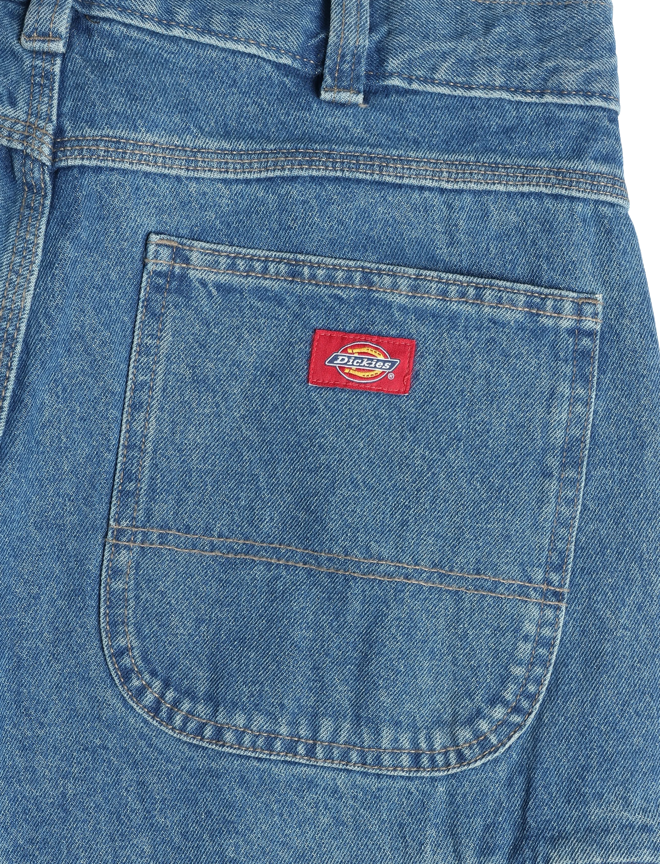 Dickies - 958 BAGGY TAPERED WORK JEANS - tapered jeans - classic blue - 4