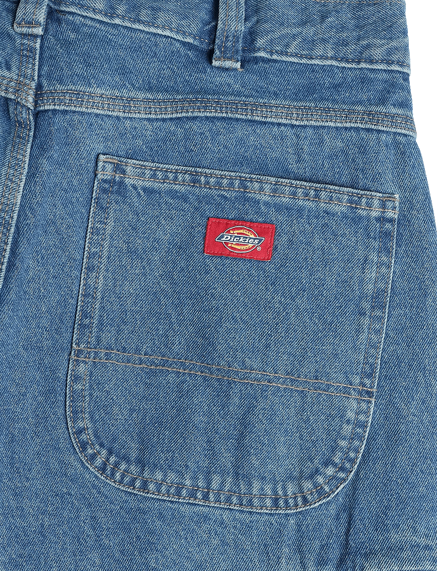 Dickies - 958 BAGGY TAPERED WORK JEANS - tapered jeans - classic blue - 4
