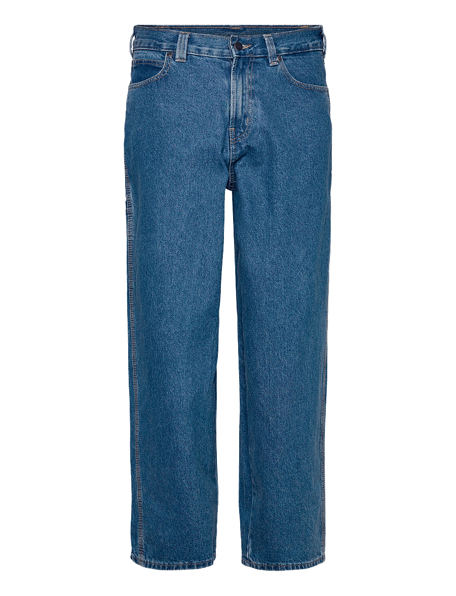 Dickies - 958 BAGGY TAPERED WORK JEANS - schmal zulaufende jeans - classic blue - 0