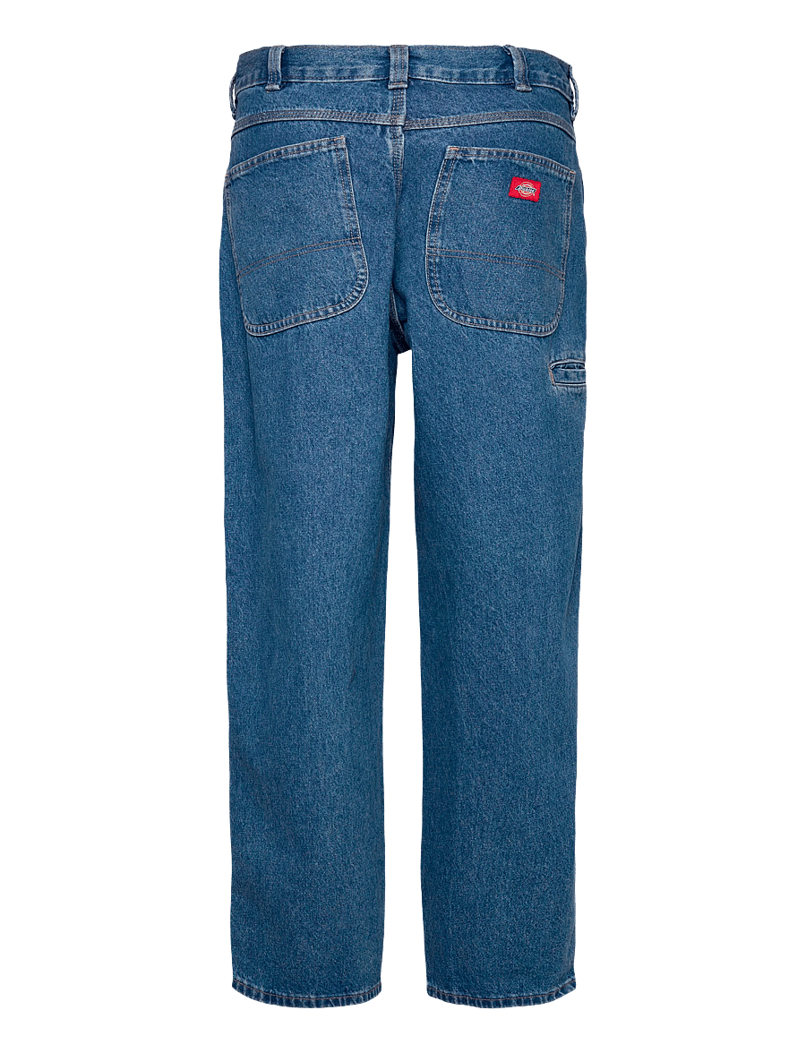 Dickies - 958 BAGGY TAPERED WORK JEANS - schmal zulaufende jeans - classic blue - 1