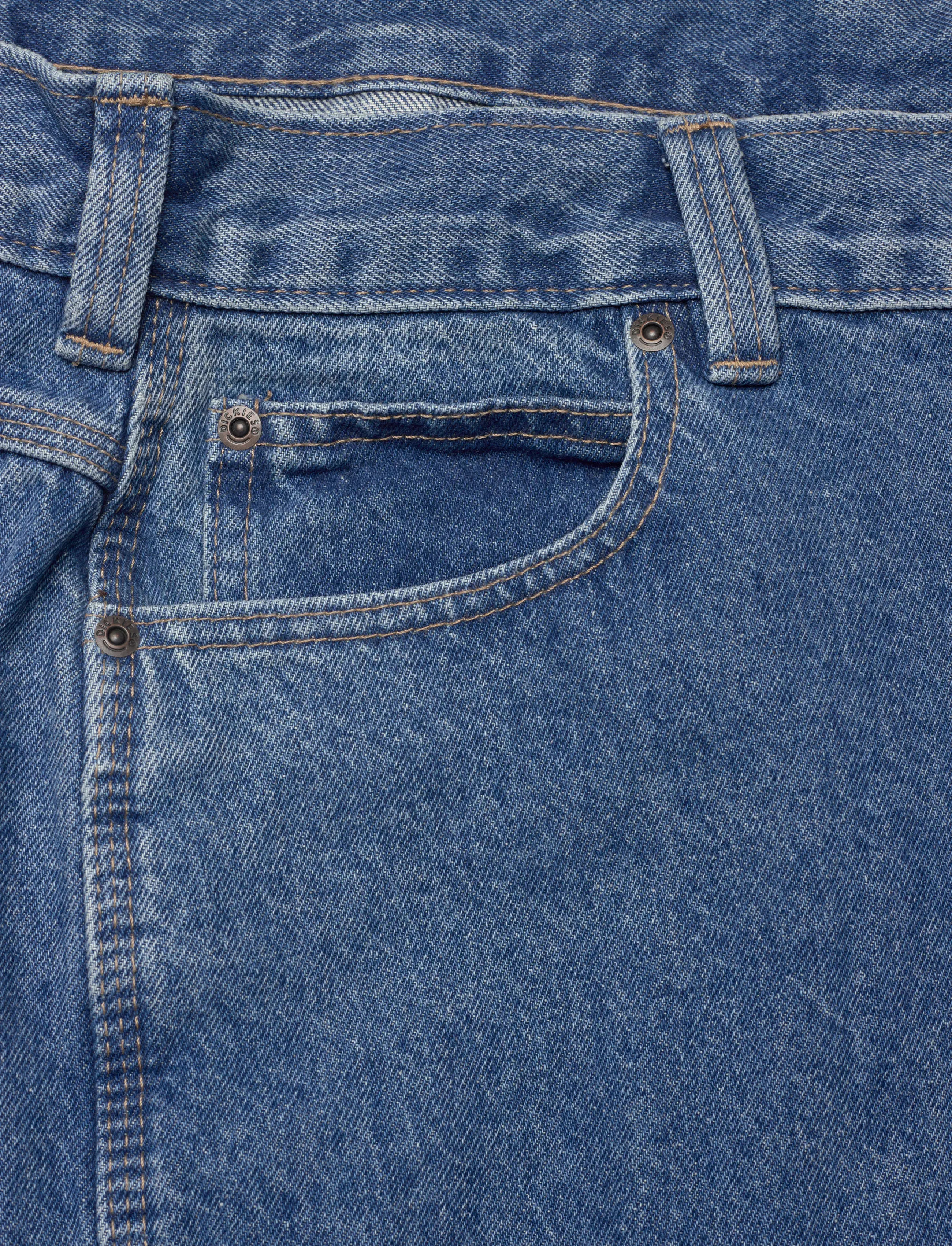 Dickies - 958 BAGGY TAPERED WORK JEANS - schmal zulaufende jeans - classic blue - 2