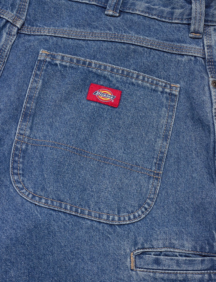 Dickies - 958 BAGGY TAPERED WORK JEANS - schmal zulaufende jeans - classic blue - 4