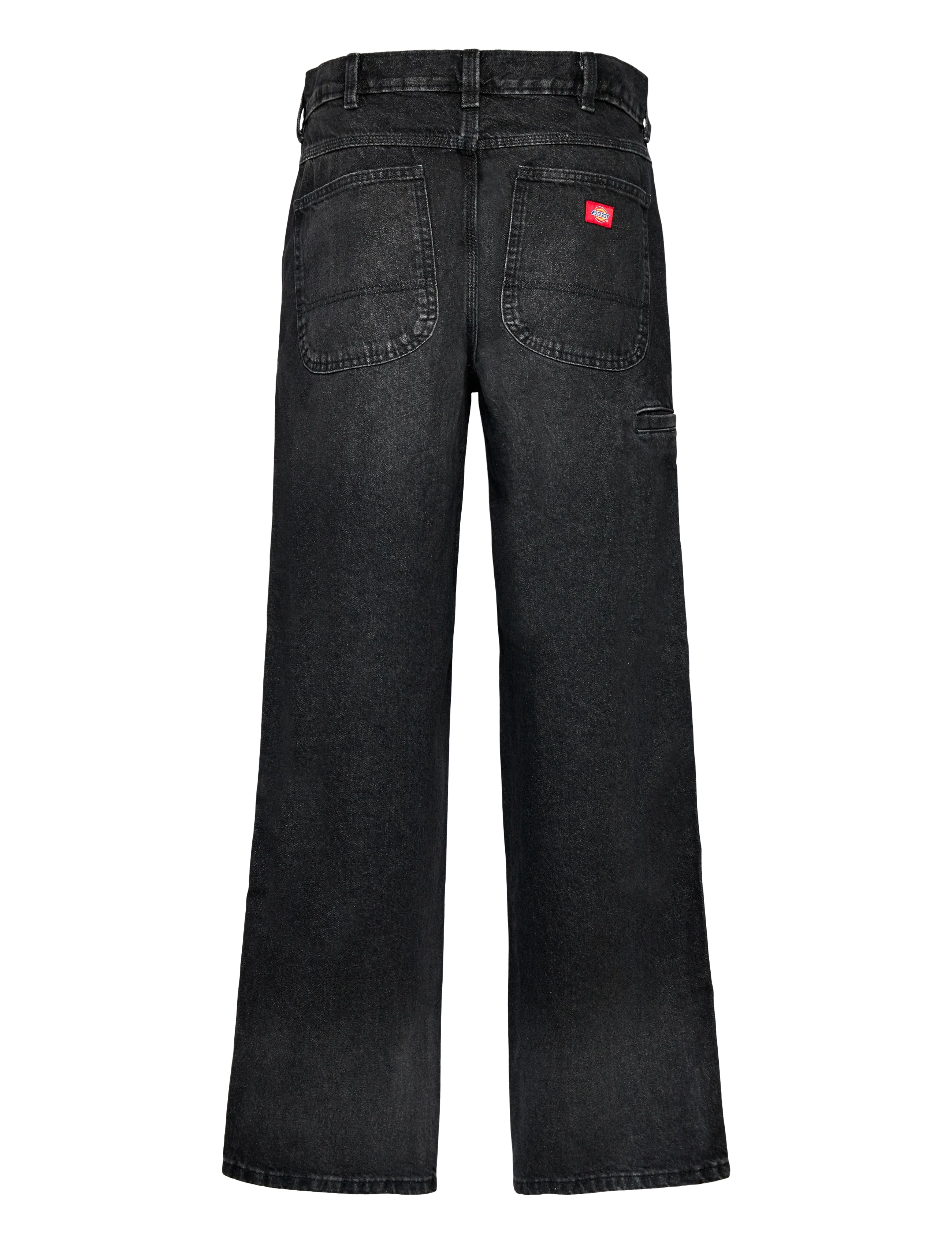 Dickies - 958 BAGGY TAPERED WORK JEANS - black wsh faded - 1