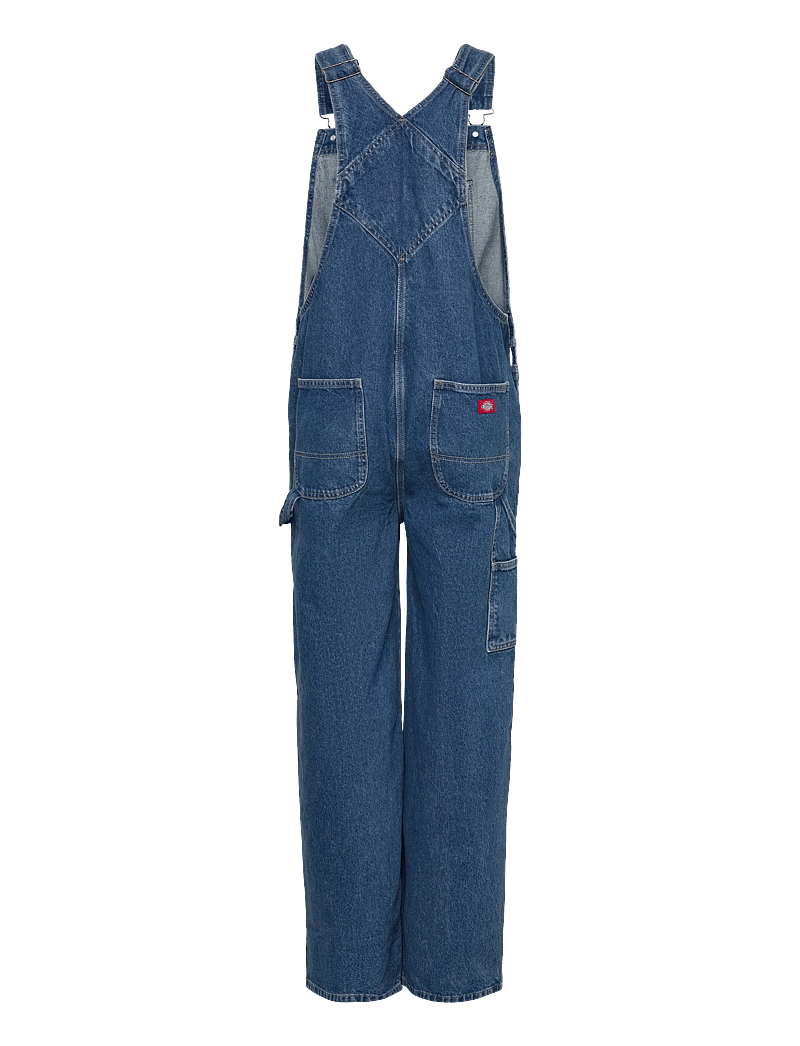 Dickies - LOOSE DENIM BIB - loose jeans - classic blue - 2