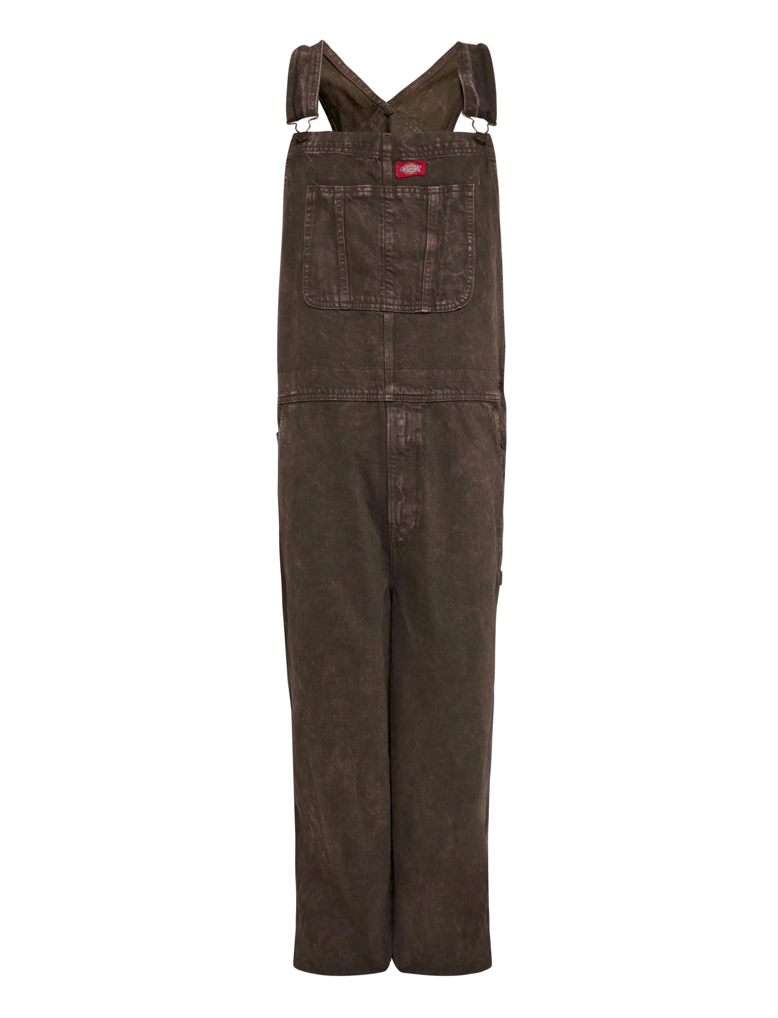 Dickies DICKIES CLASSIC DENIM BIB - Kleidung - DARK BROWN / brown