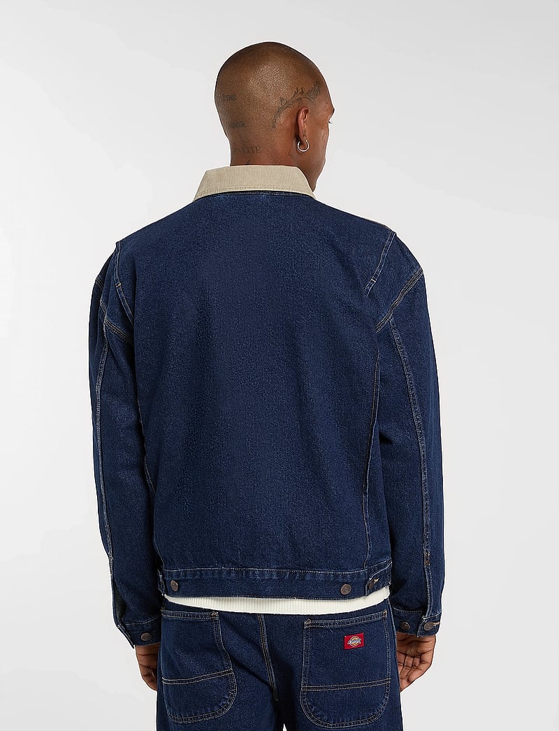 Dickies - DENIM PAINTER JACKET - shoppa efter stil - dark indigo - 3