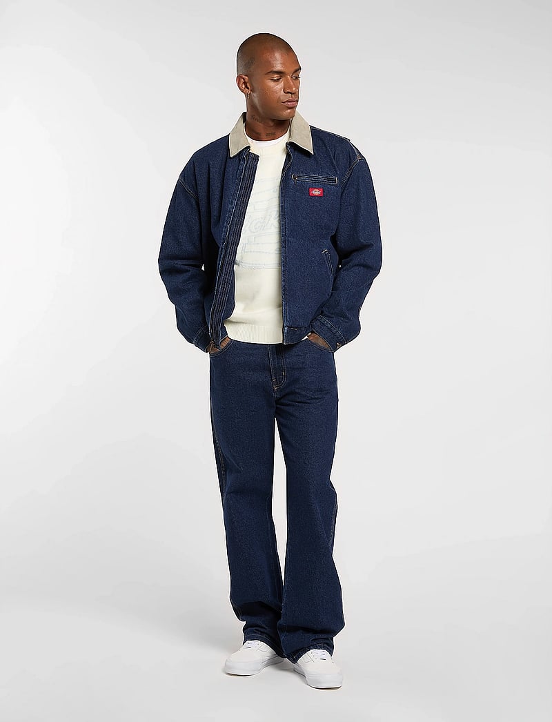 Dickies - DENIM PAINTER JACKET - shoppa efter stil - dark indigo - 4