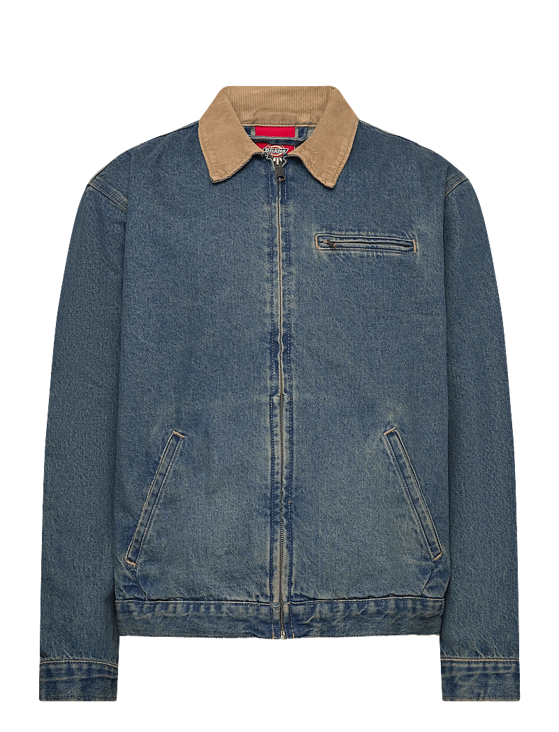 Dickies - DENIM PAINTER JACKET - shop efter stil - khaki tinted blue - 1
