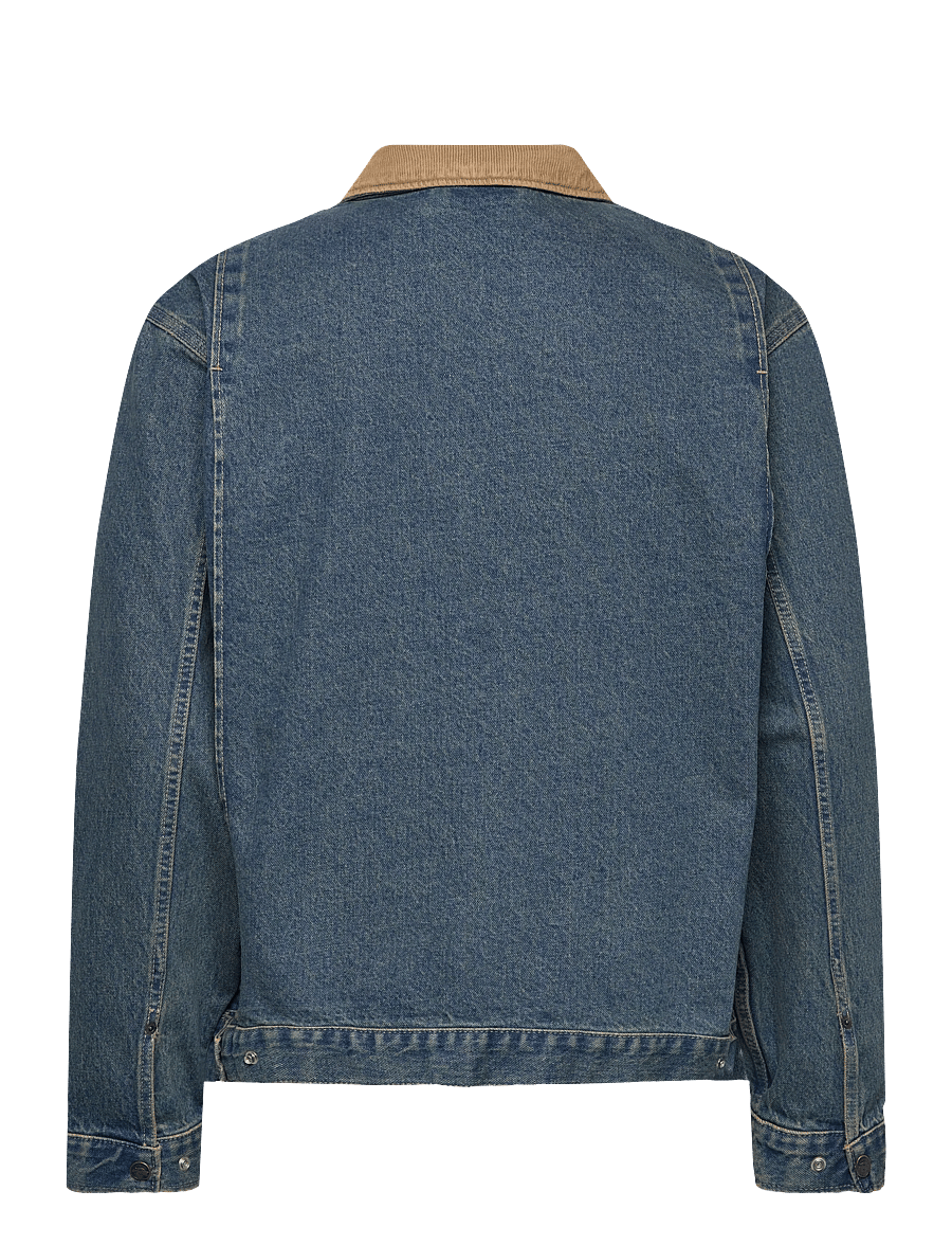 Dickies - DENIM PAINTER JACKET - overshirts - khaki tinted blue - 2