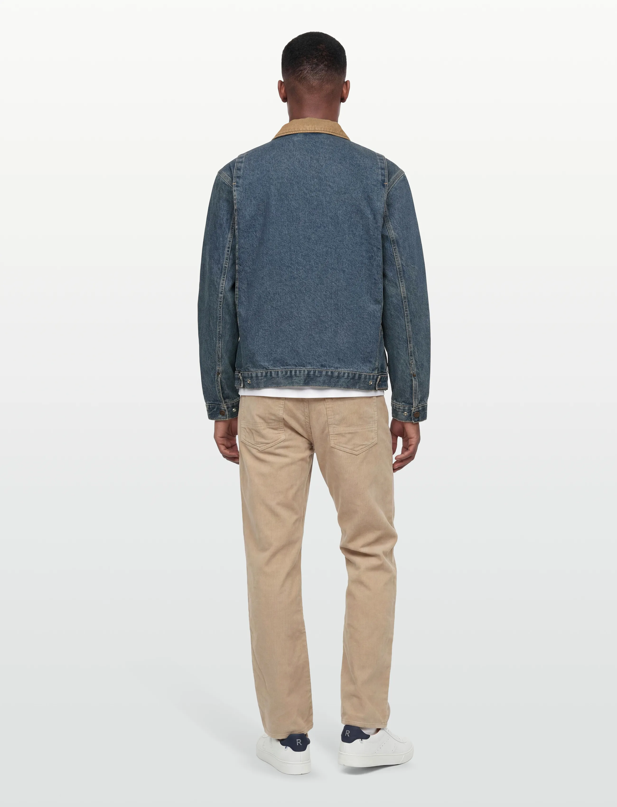 Dickies - DENIM PAINTER JACKET - overshirts - khaki tinted blue - 4