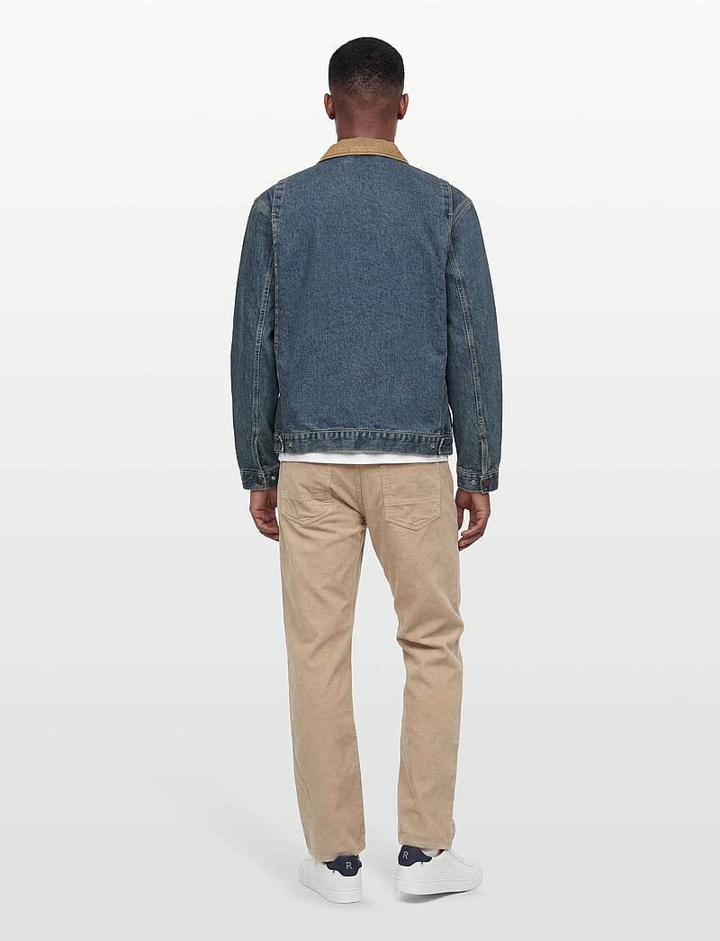 Dickies - DENIM PAINTER JACKET - shop efter stil - khaki tinted blue - 4