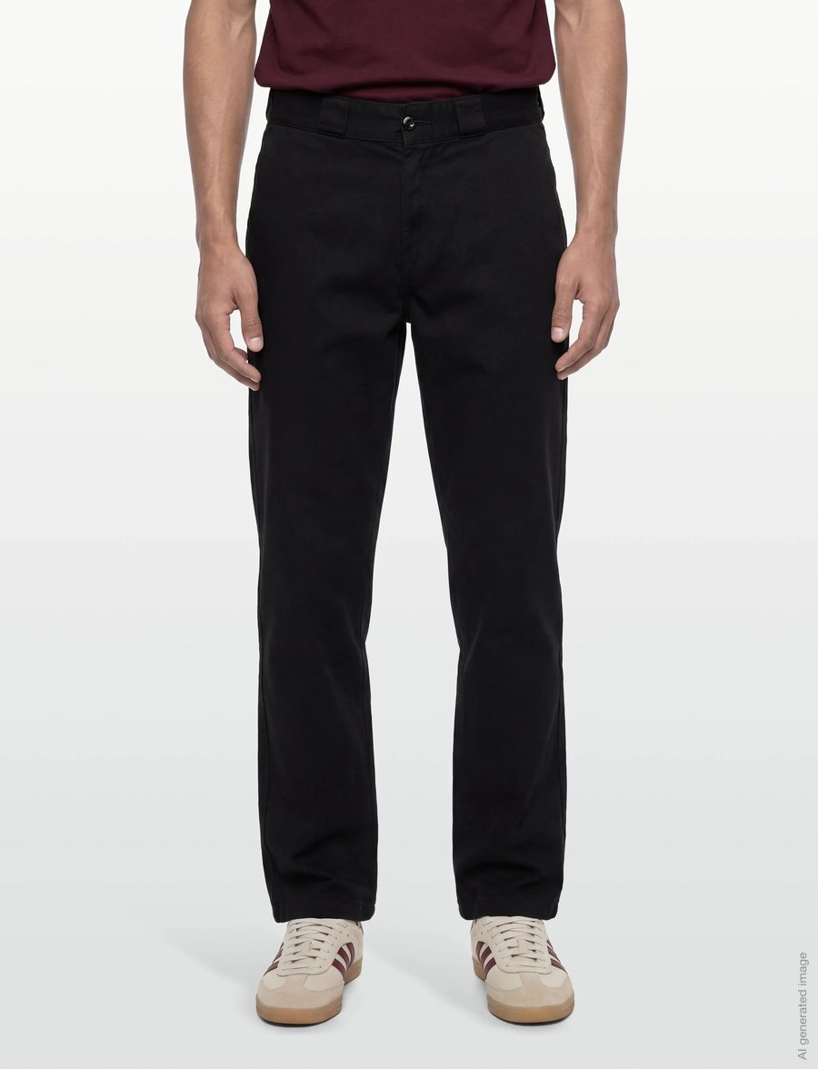 Dickies - 247 GD LOOSE WORK PANT - chinos - black - 3