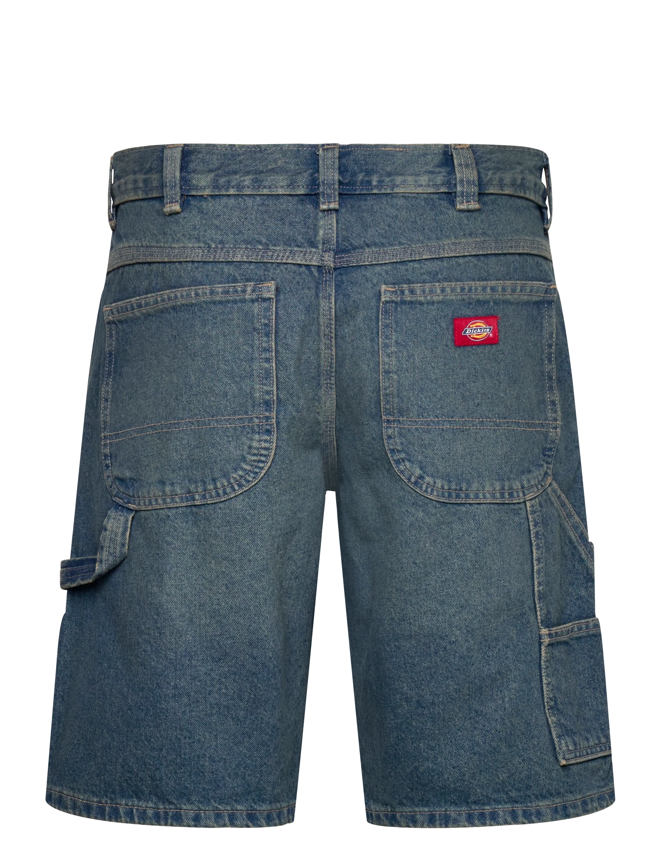 Dickies - 993 11 INCH CARPENTER SHORT JEANS - džinsa šorti - khaki tinted blue - 1