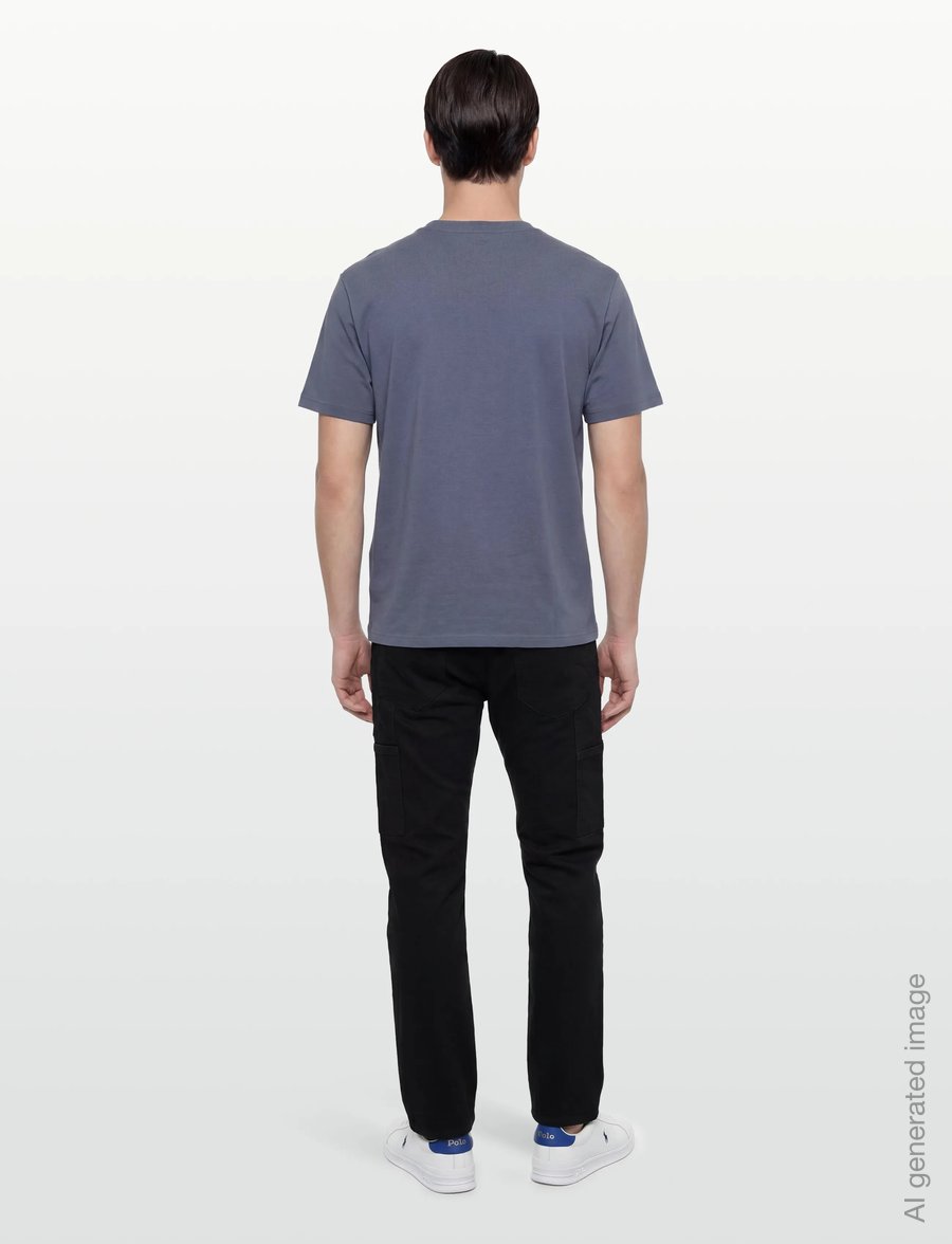 Dickies - DICKIES ICON SS TEE - kurzärmelige t-shirts - retro indigo - 4