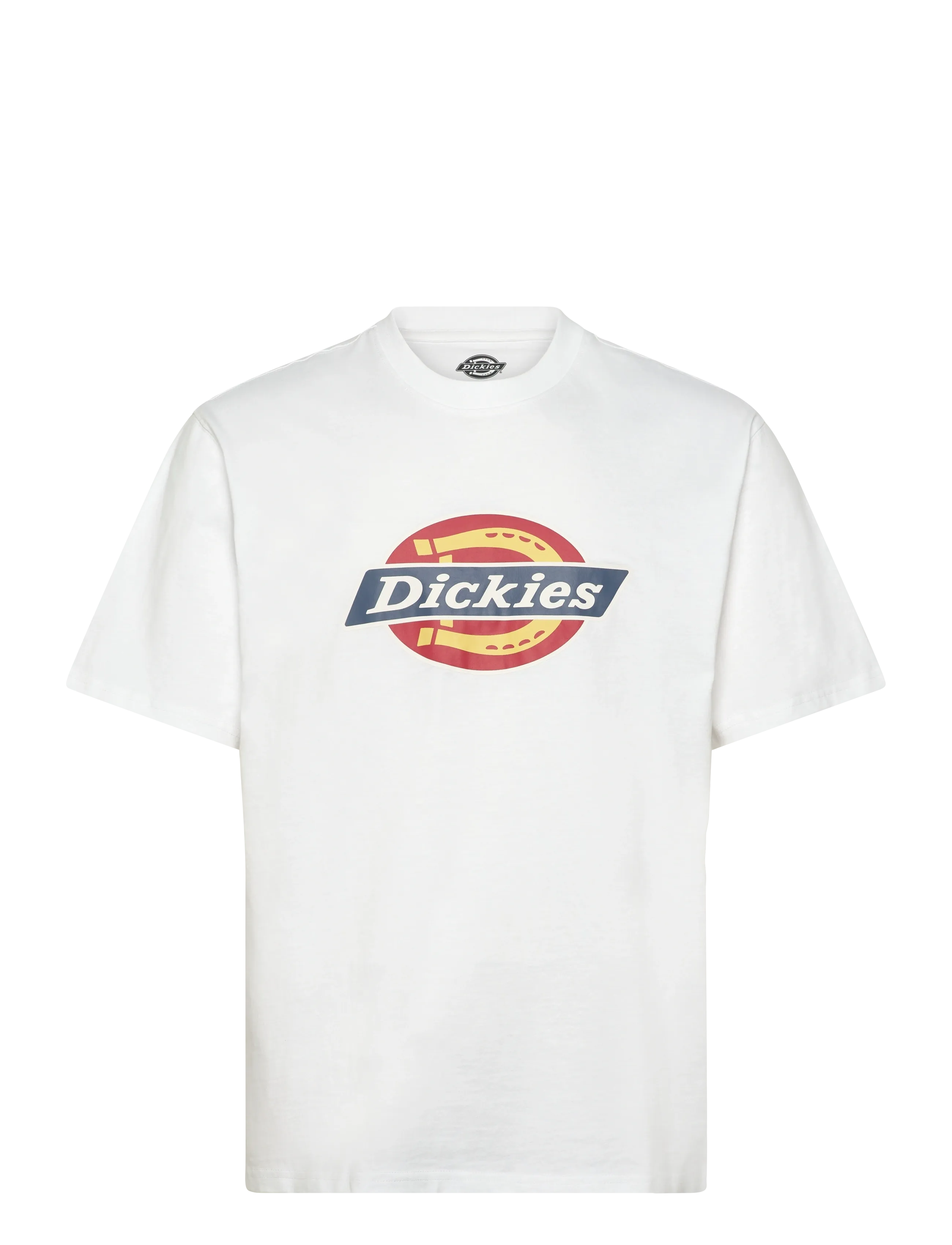 Dickies DICKIES ICON SS TEE - Riided - WHITE / white