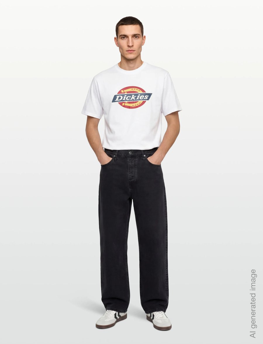 Dickies - DICKIES ICON SS TEE - kurzärmelige t-shirts - white - 0