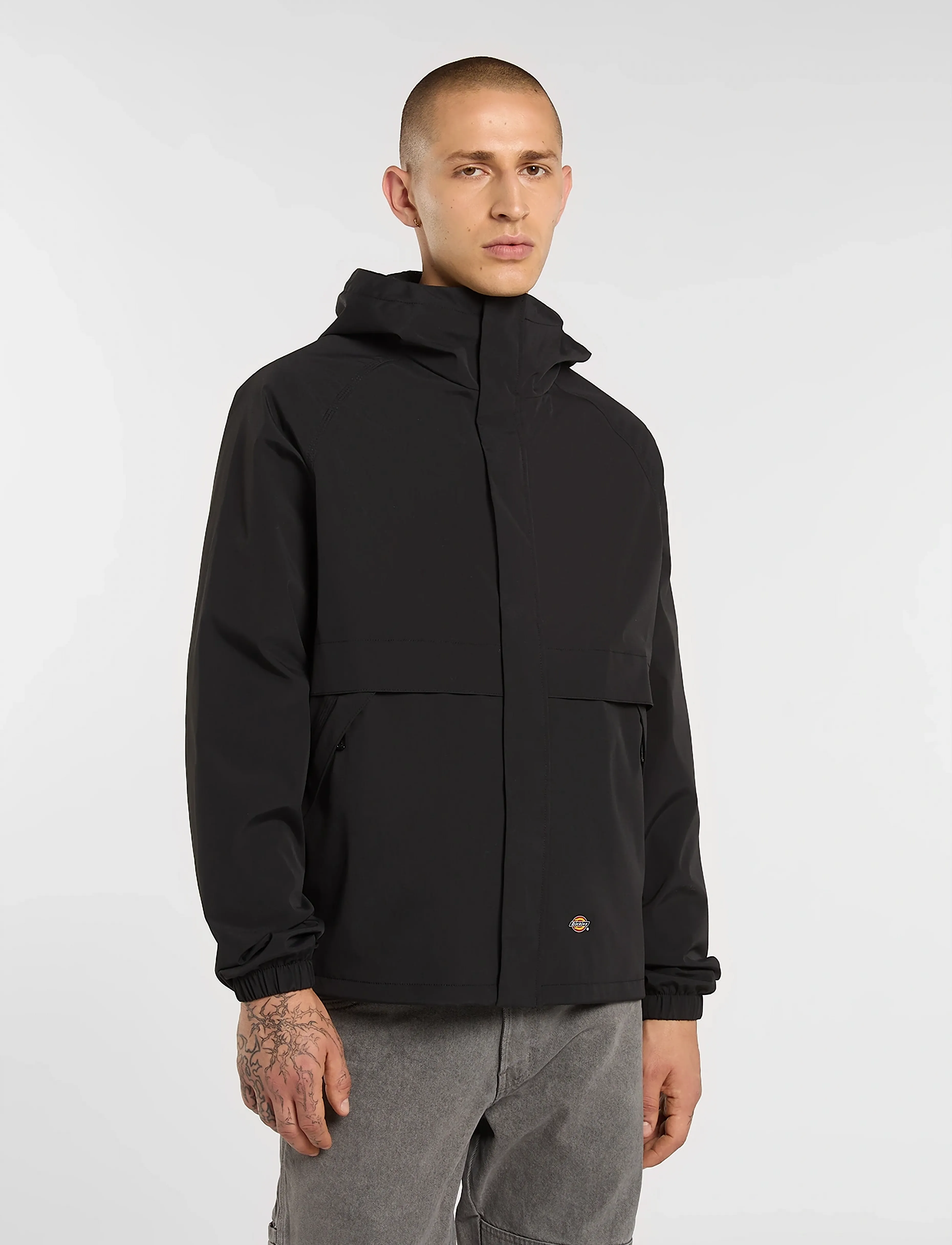 Dickies Baltimore Nylon Jacket, XS, Sport Jackets, Schwarz - Outdoor Männerswear