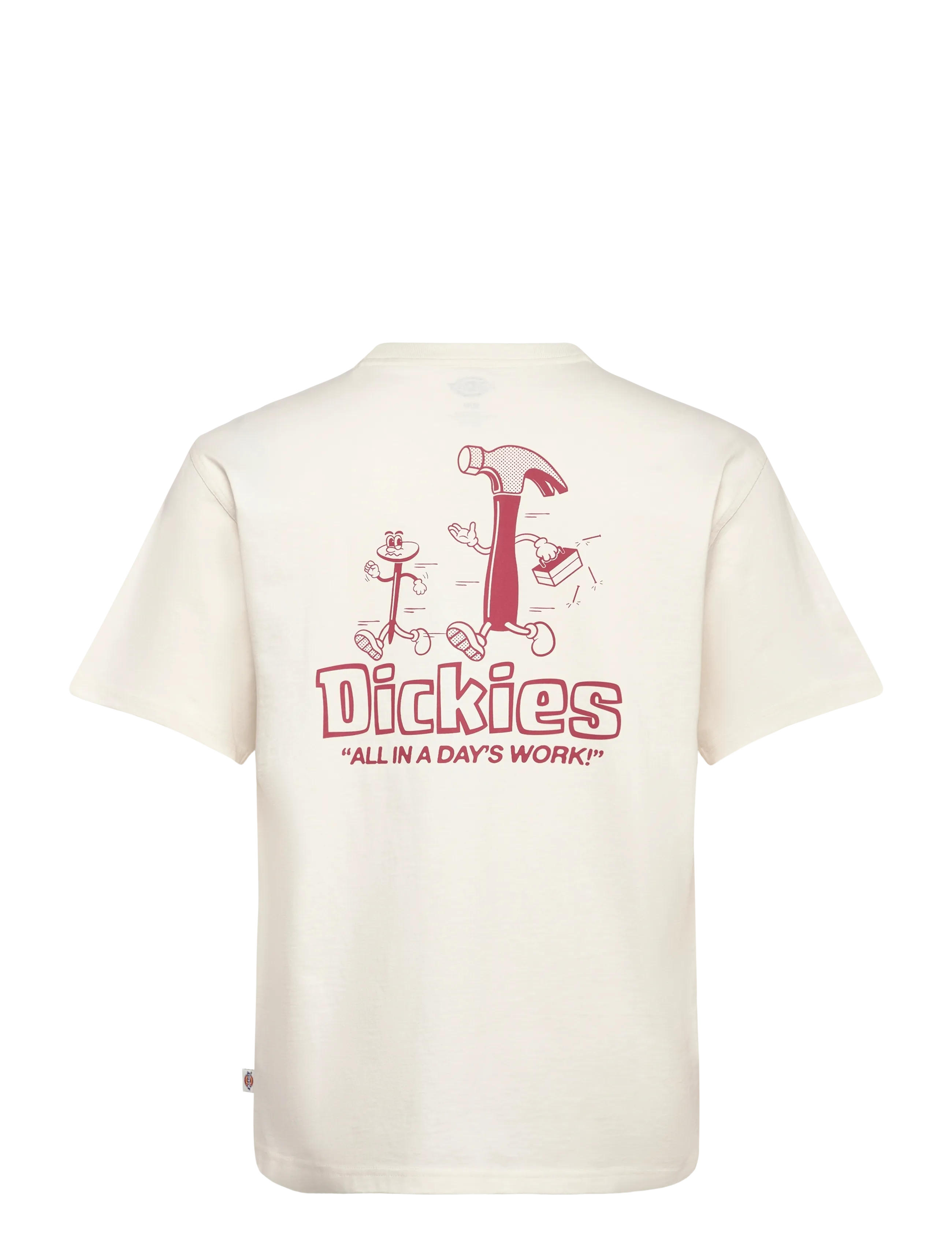 Dickies - FAIRLAWN SS TEE - kurzärmelig - egret - 2