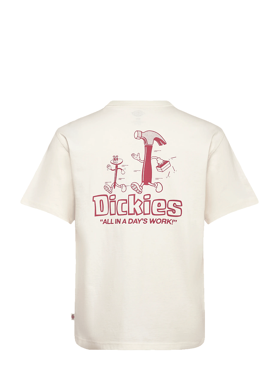 Dickies - FAIRLAWN SS TEE - kurzärmelig - egret - 2