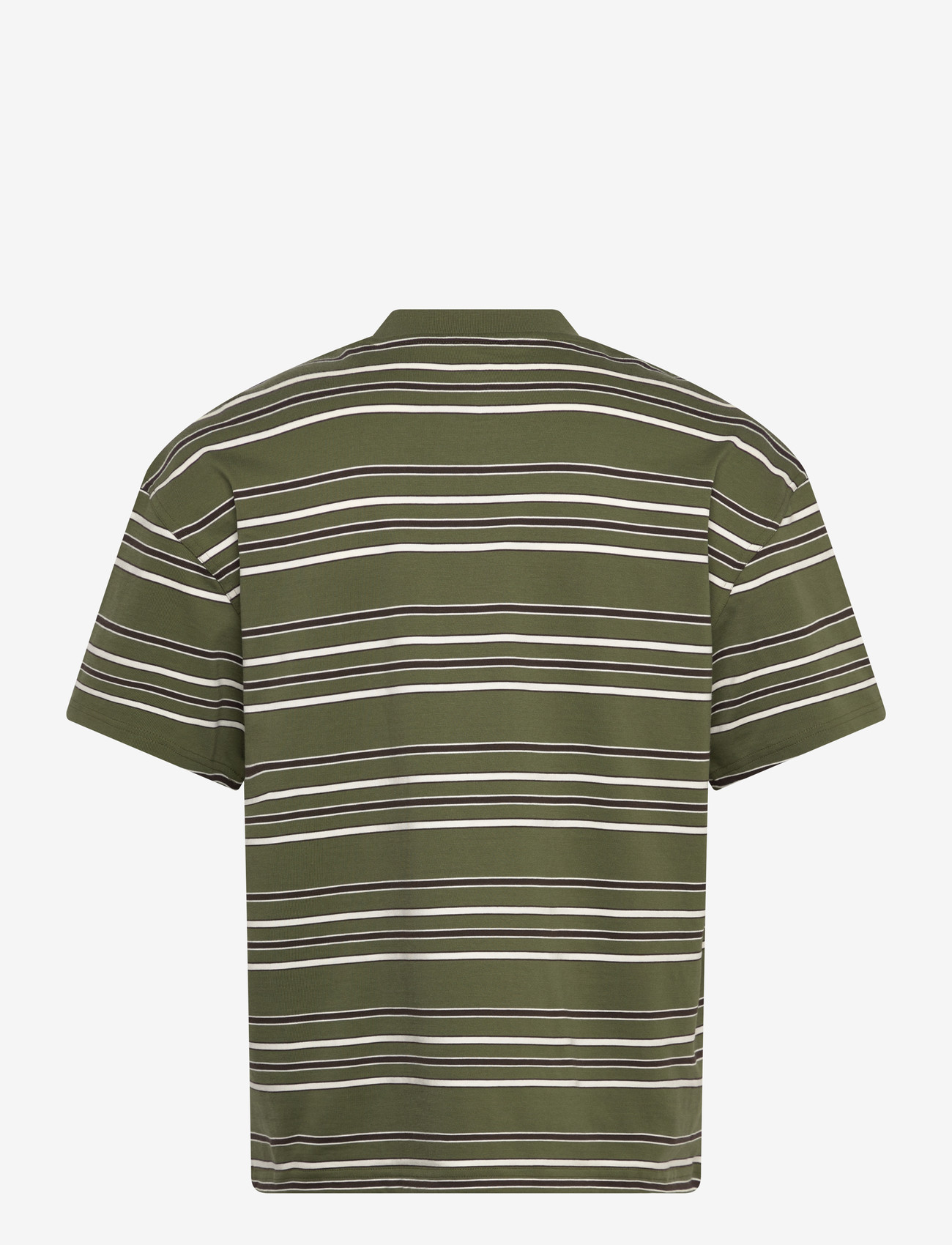 Dickies - EAST LIBERTY STRIPE SS TEE - kortærmede t-shirts - cypress - 1