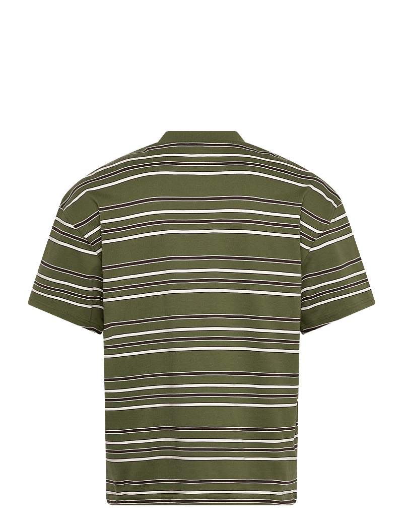 Dickies - EAST LIBERTY STRIPE SS TEE - kurzärmelig - cypress - 1