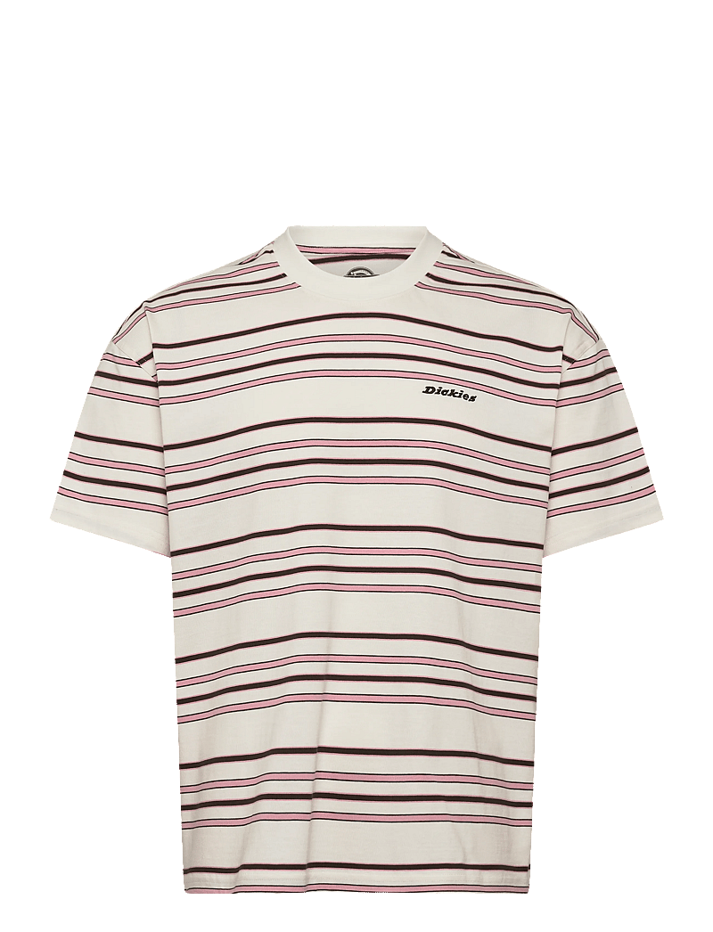 Dickies - EAST LIBERTY STRIPE SS TEE - kurzärmelig - egret - 0