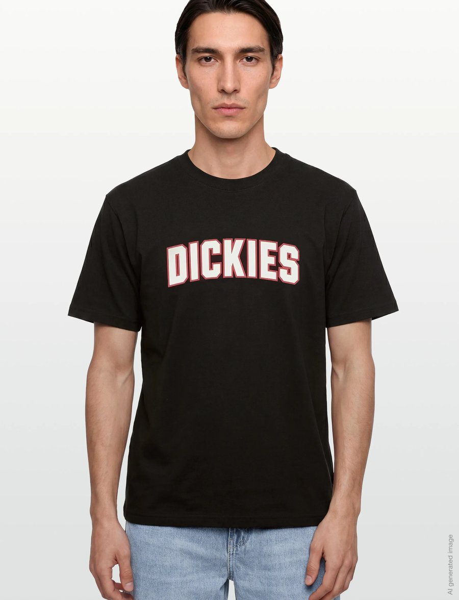 Dickies - AITKIN SS TEE - kurzärmelig - black - 3