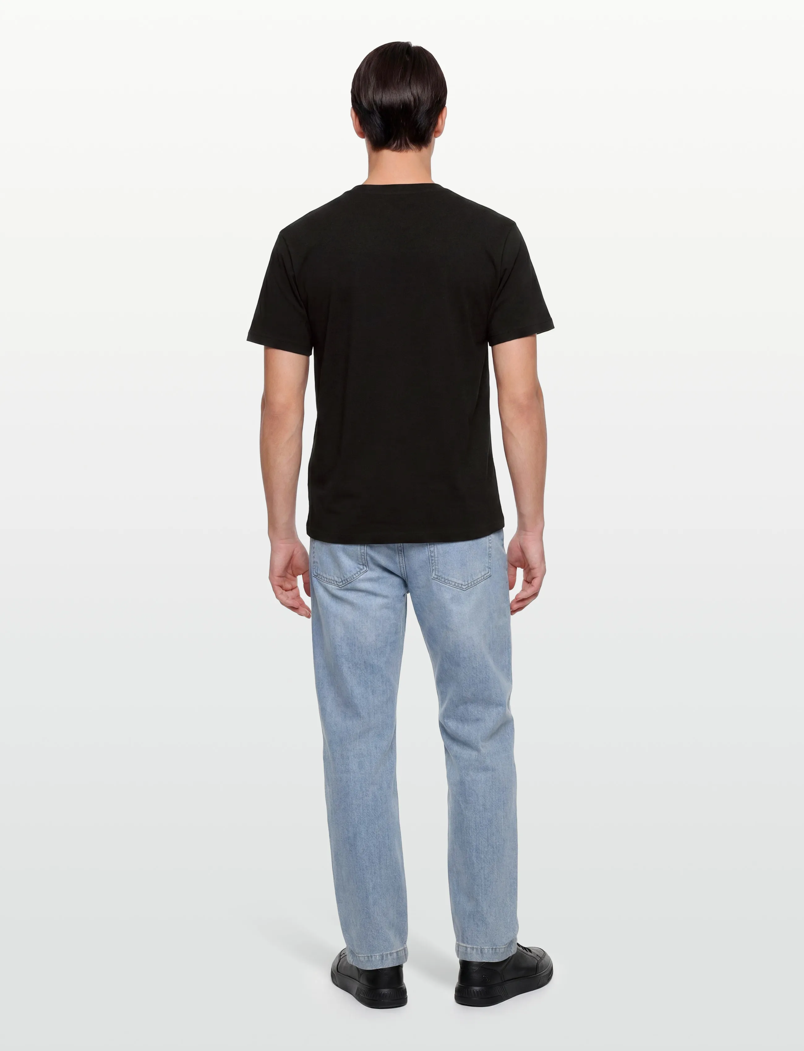 Dickies - AITKIN SS TEE - kortærmede t-shirts - black - 4