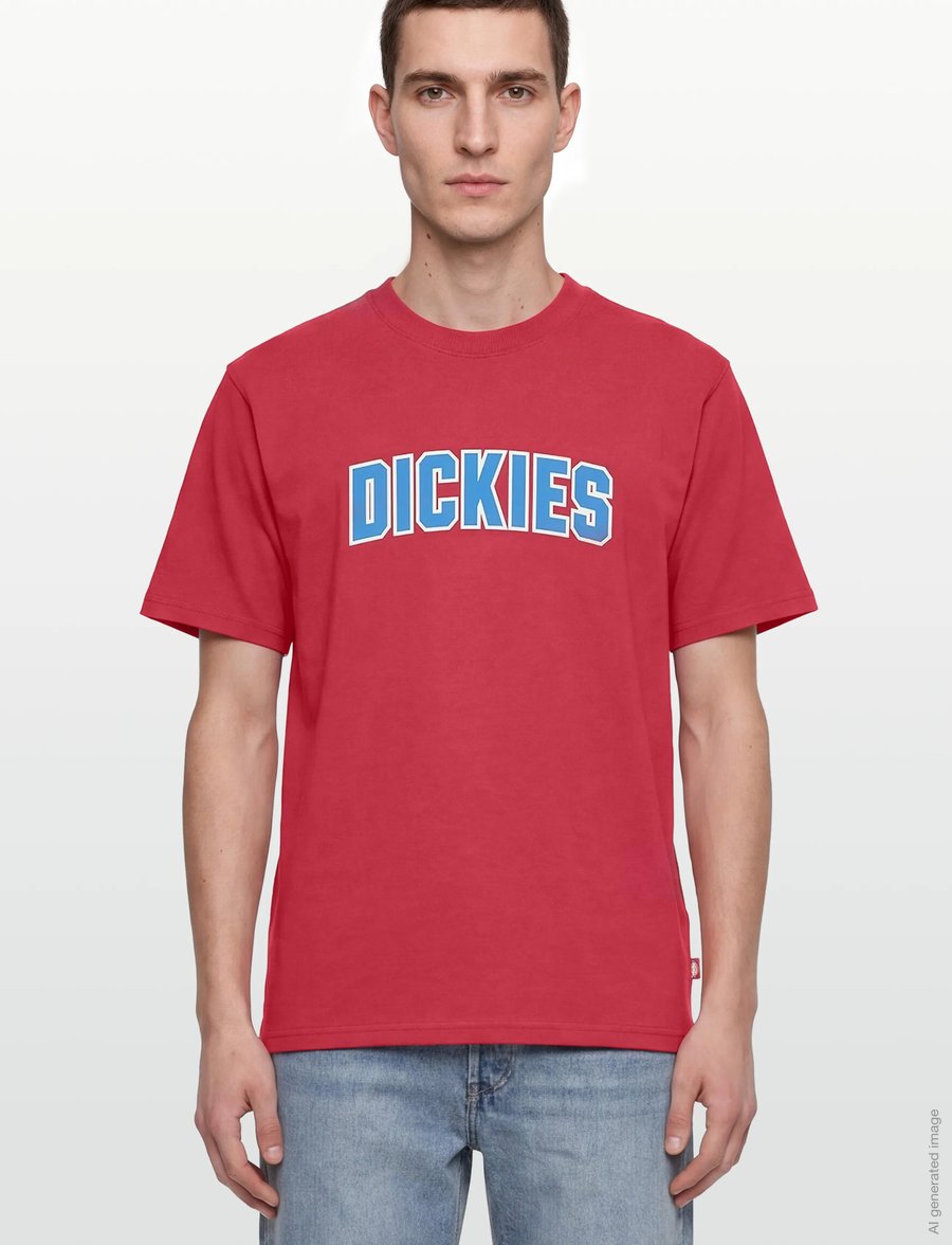 Dickies - AITKIN SS TEE - kurzärmelig - garnet - 3