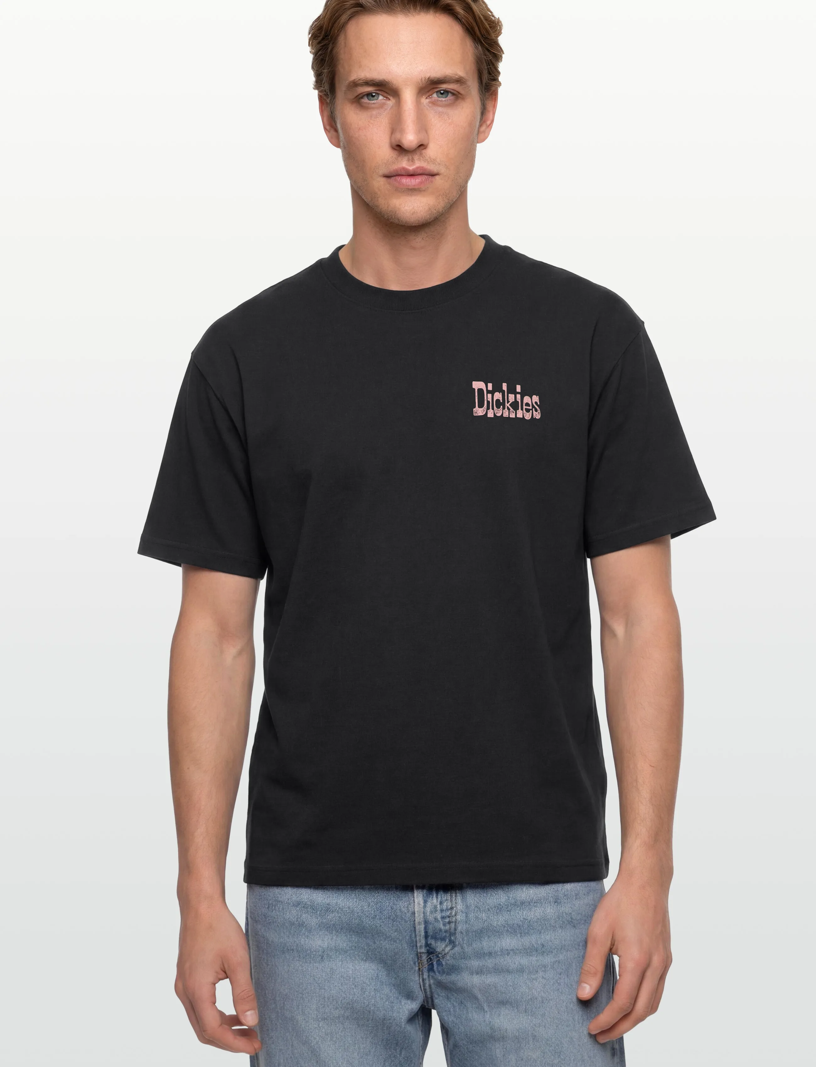 Dickies - POLK SS TEE - short-sleeved t-shirts - black - 3