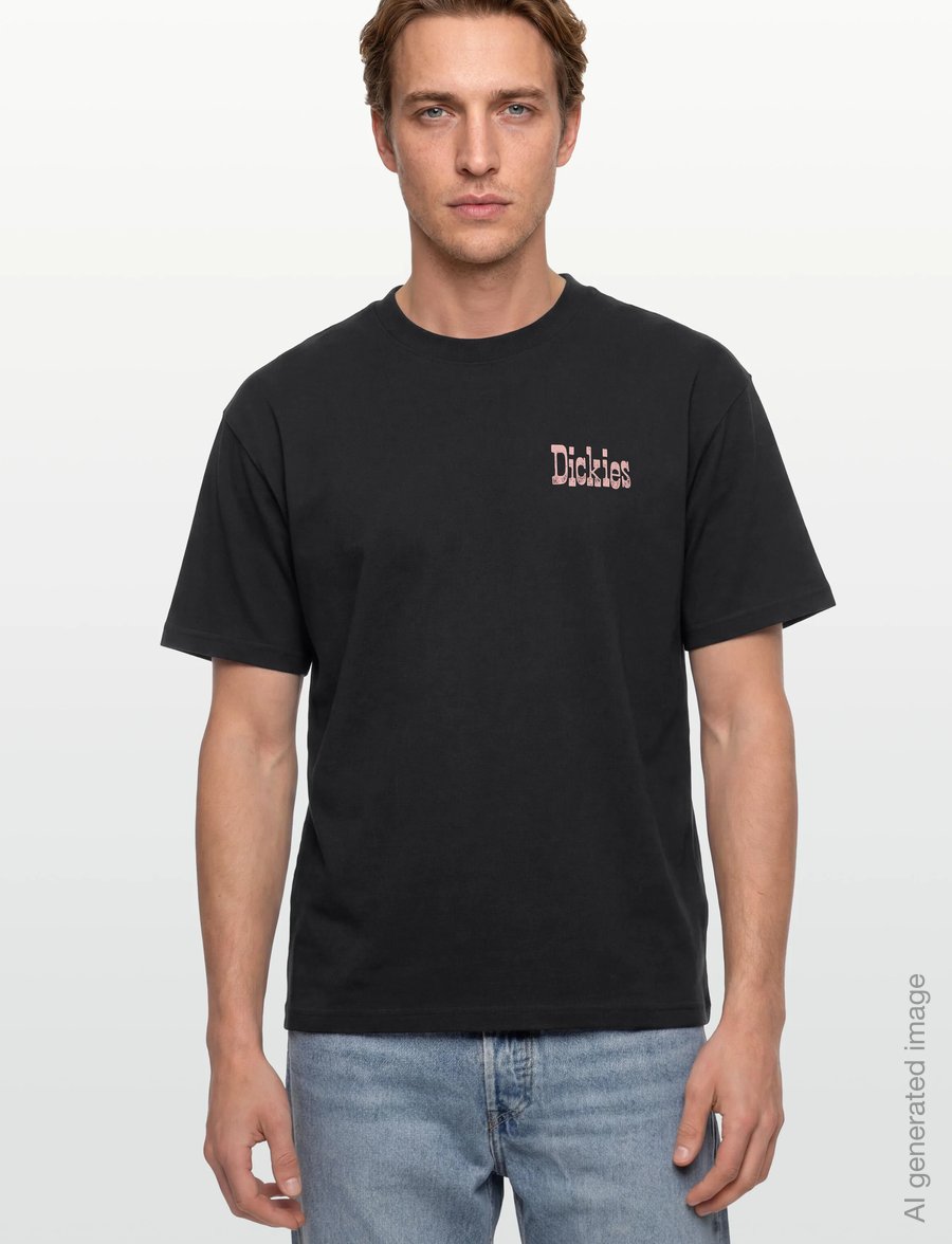 Dickies - POLK SS TEE - kurzärmelige t-shirts - black - 3