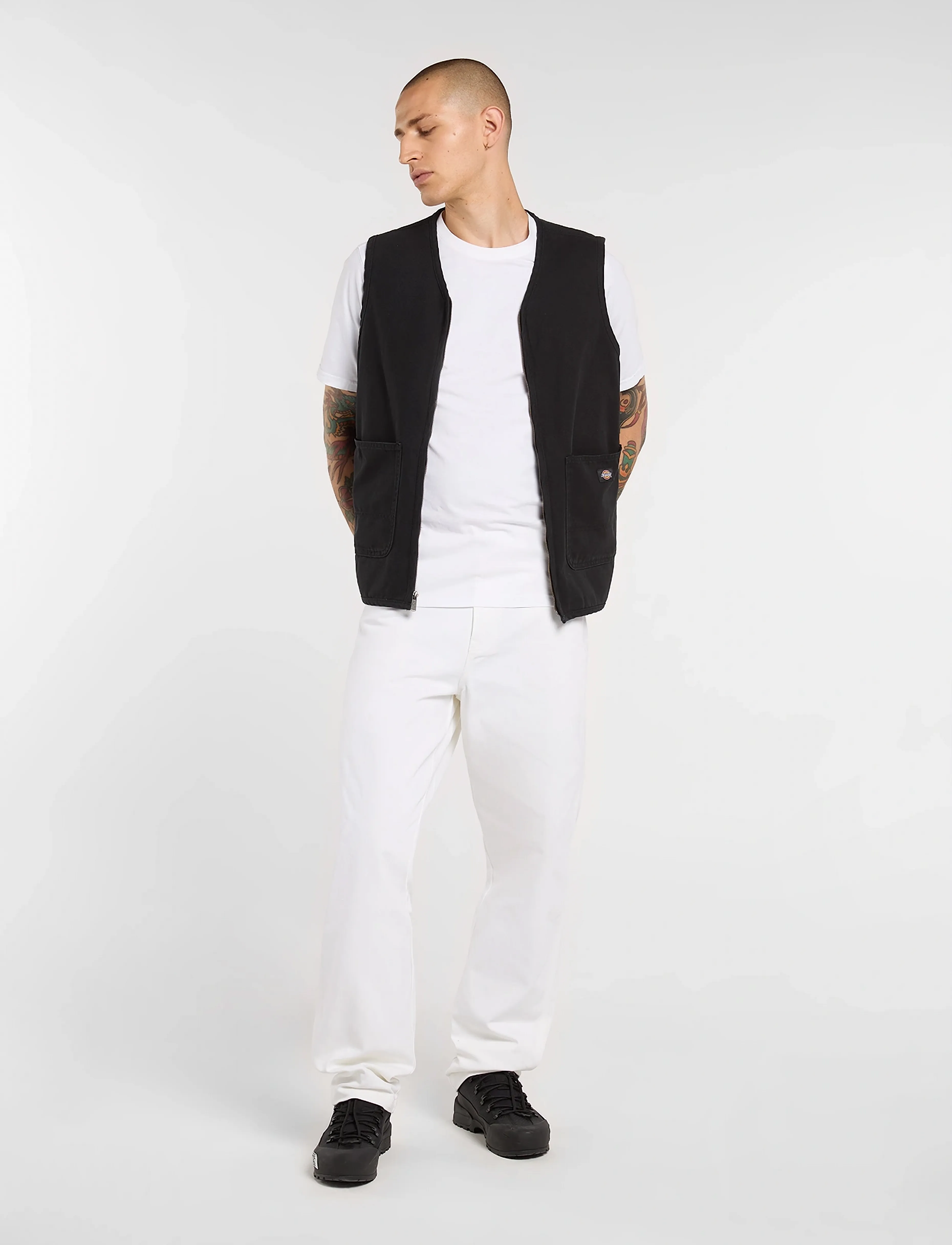Dickies - CANVAS SUMMER VEST - liemenės - black - 3